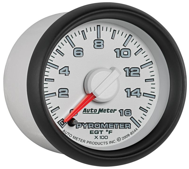 Autometer Factory Match 52.4mm Full Sweep Electronic 0-1600 Deg F EGT/Pyrometer
