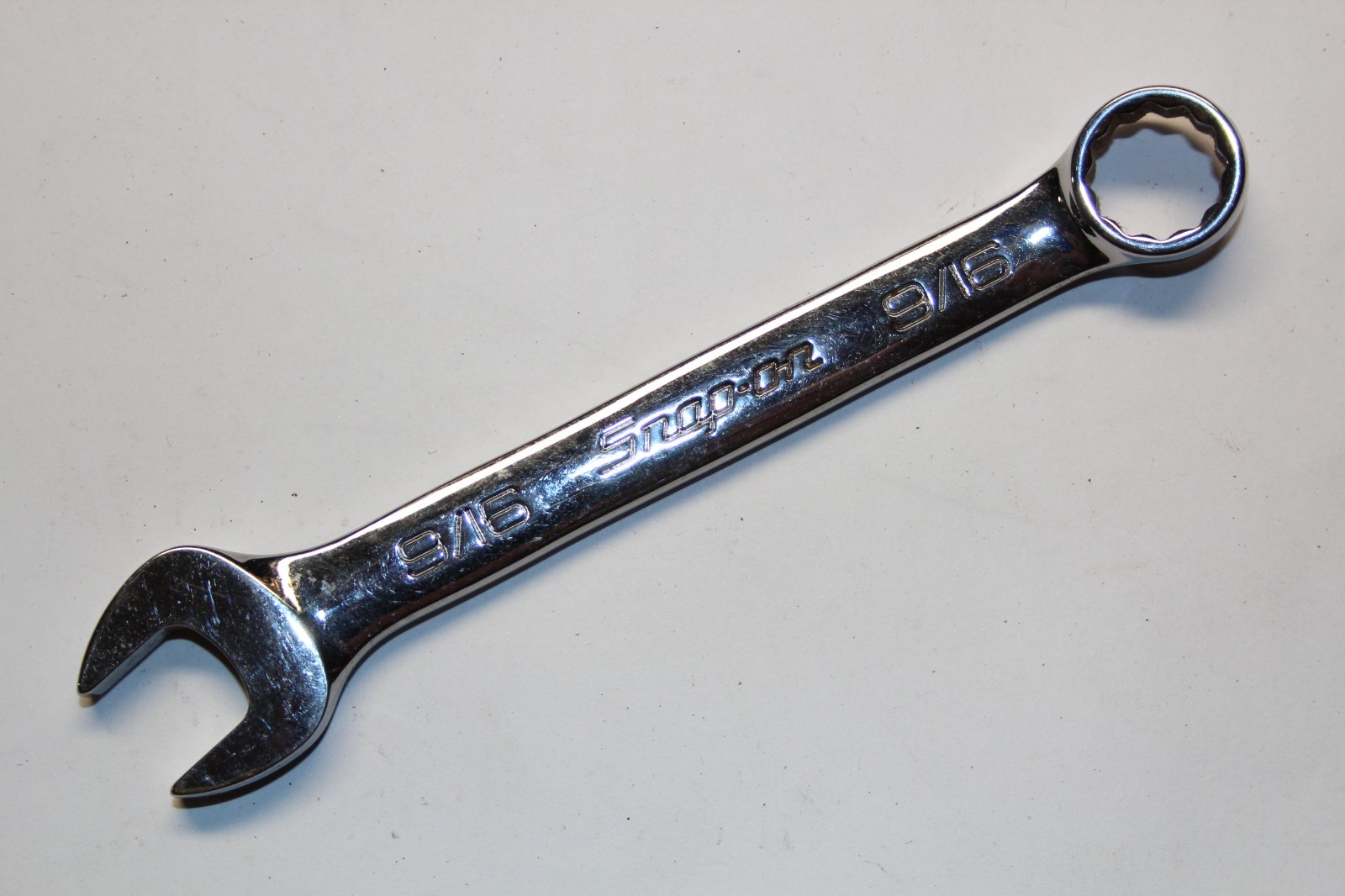SNAP-ON TOOLS 9/16″ 12-Point SAE Short Combination Wrench OEX180B USA