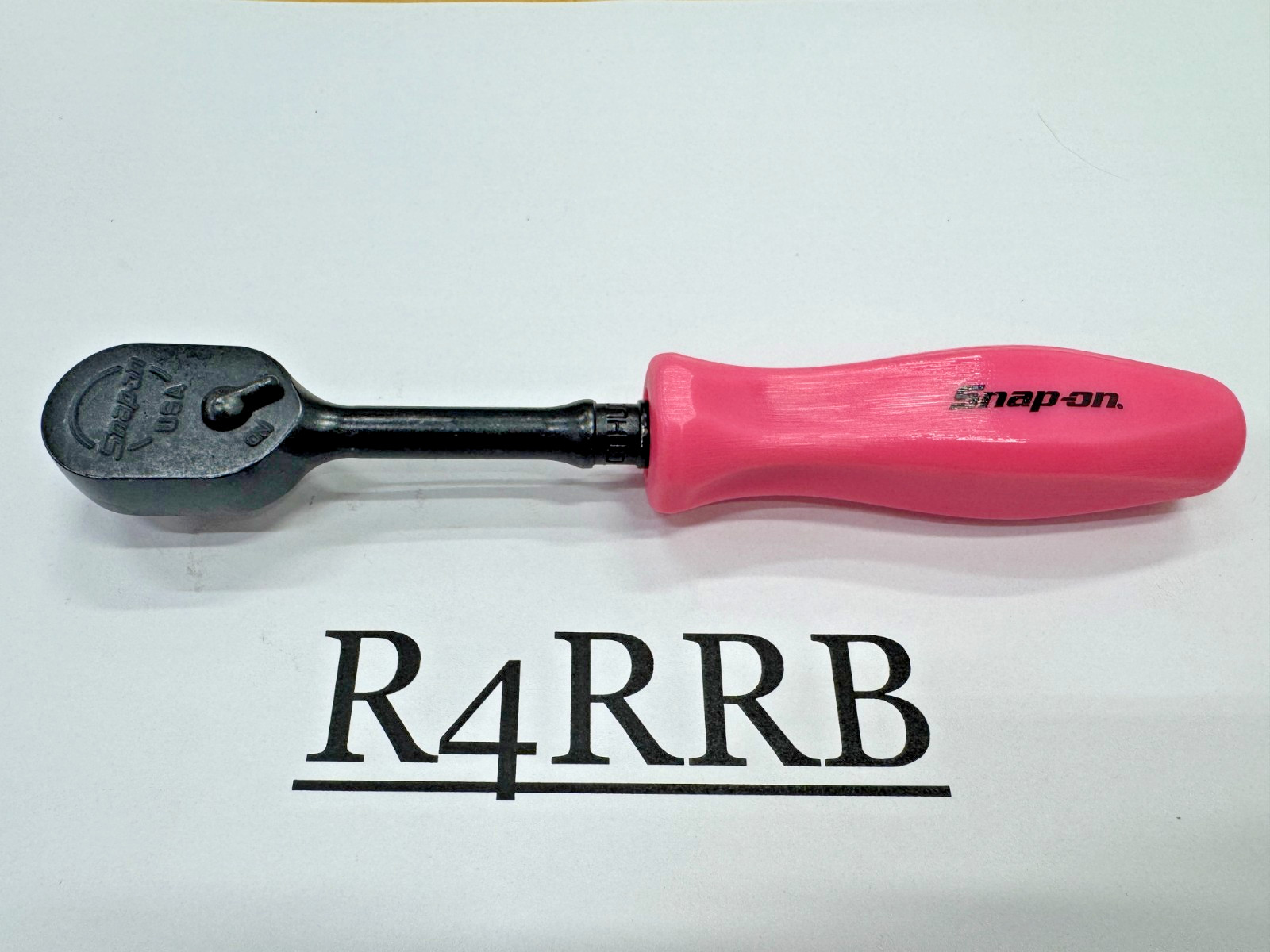 Snap-on Tools RARE GUY MARTIN PINK 1/4″ Drive Hard Grip Fixed Ratchet GTHLD72GUY