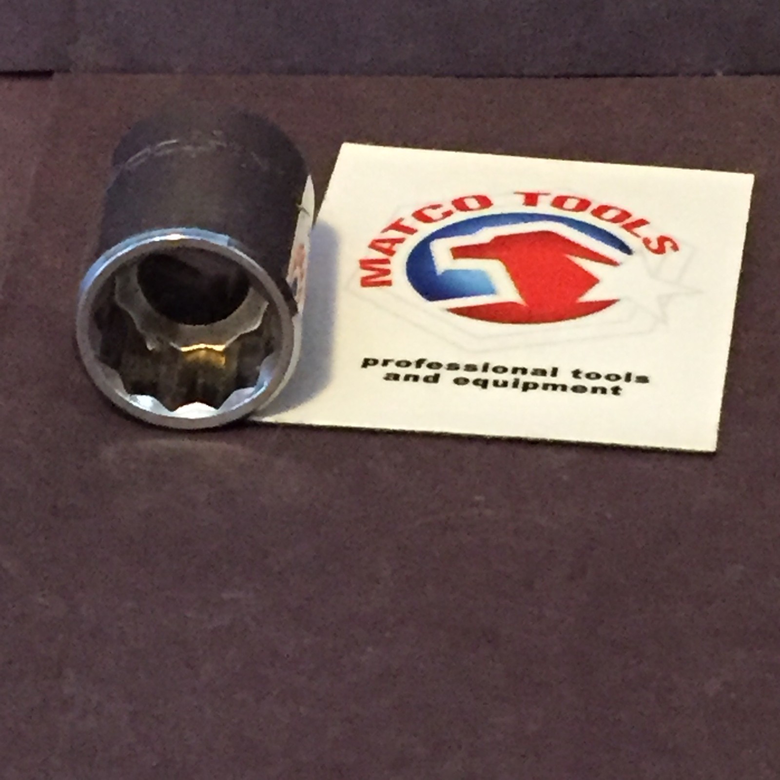 Matco Tools B162 1/2″ 3/8 Drive 12-Point Shallow Standard Impact Socket.