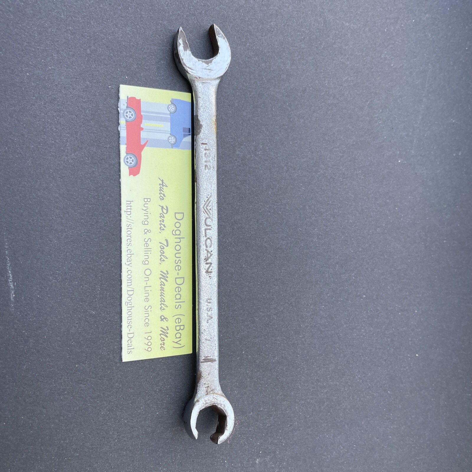 3/8″ Vulcan Flare Nut Open End Combination Wrench, 1312, 5.5″, Free US Ship