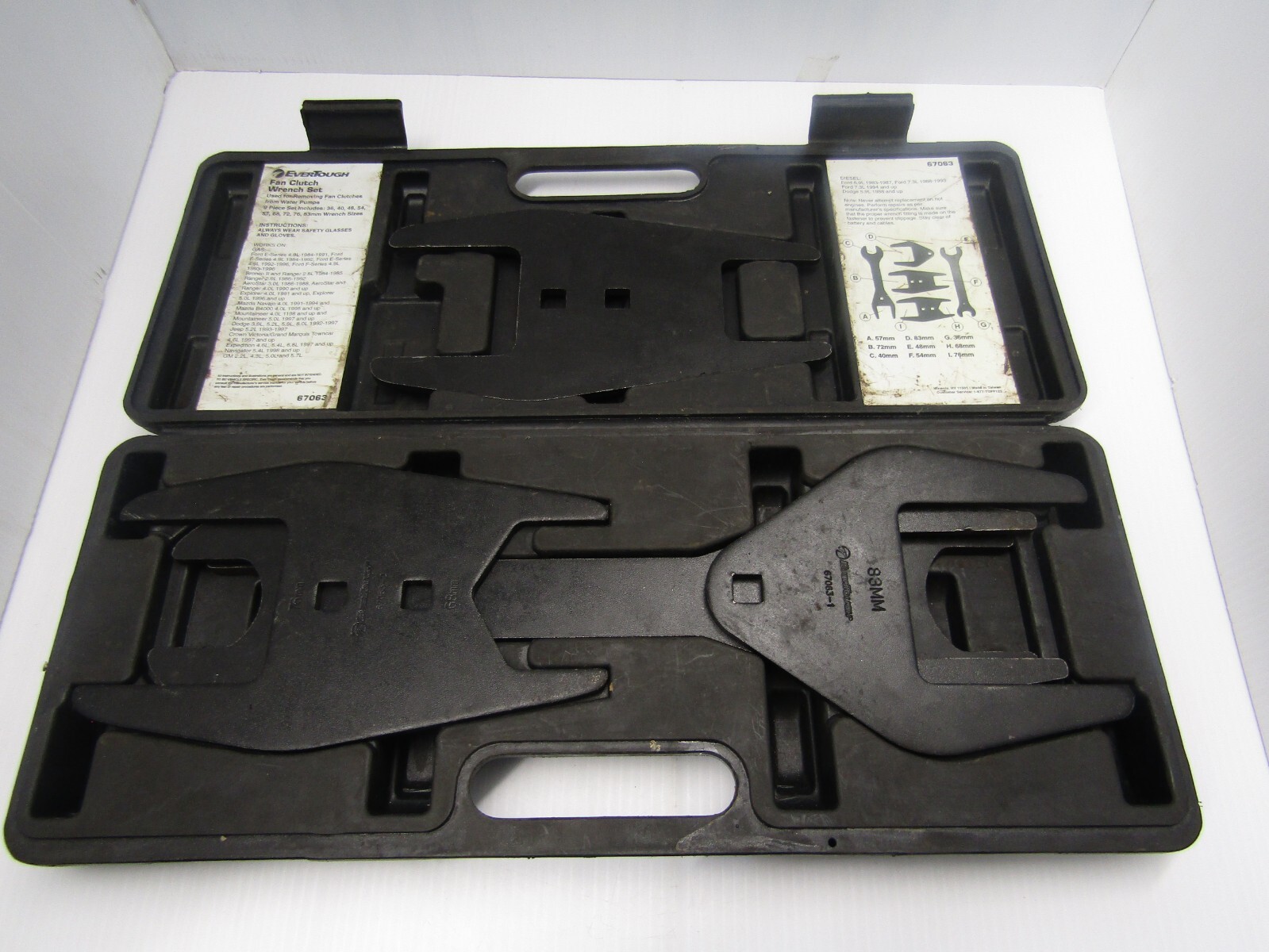 EverTough Model 67063 Fan Clutch Remover Wrench Set