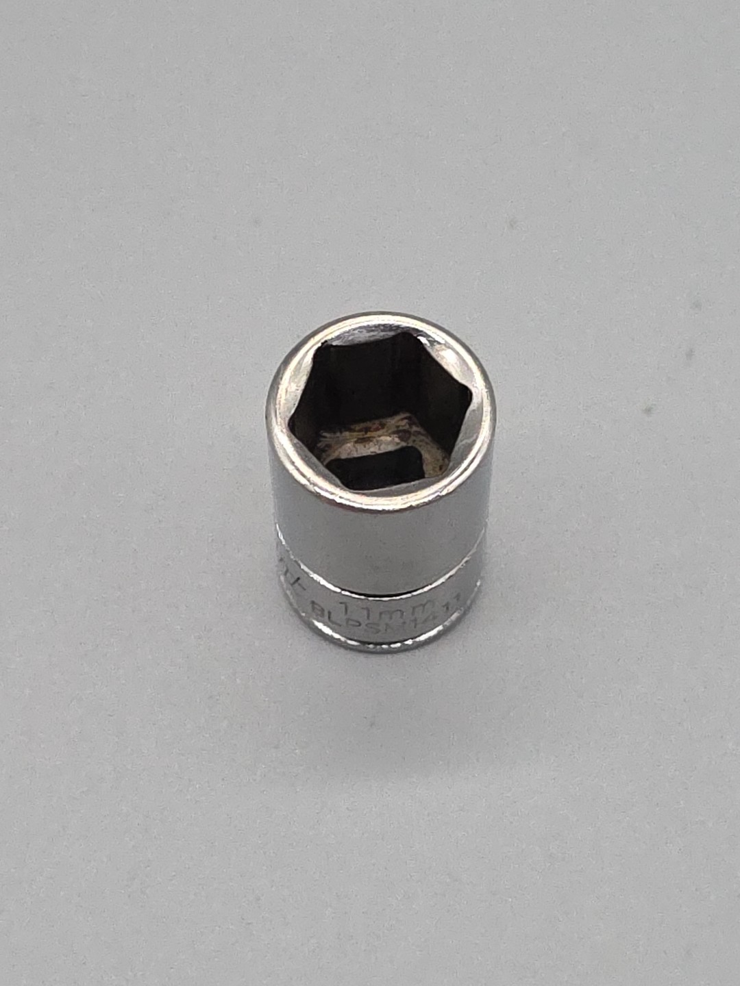 Blue Point Tools BLPSM1411 6 Point 1/4″ Drive 11mm Shallow Metric Socket USA