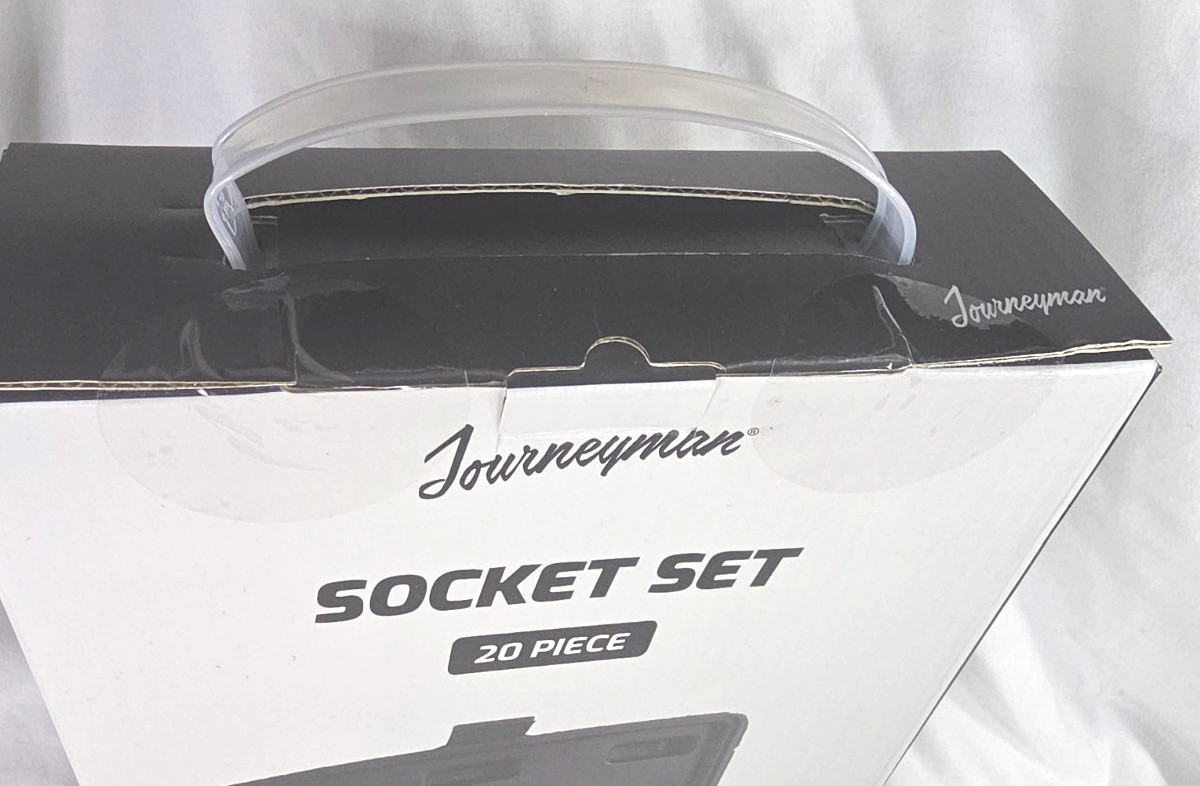 NIB Journeyman 20 Pc. Socket Set Mechanics Hand Tool Kit Ratchet Extension Case