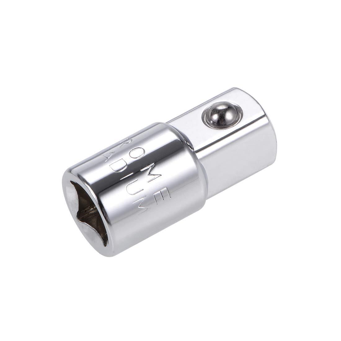 uxcell 3/8 Inch Drive F x 1/2 Inch M Socket Adapter Female to Male