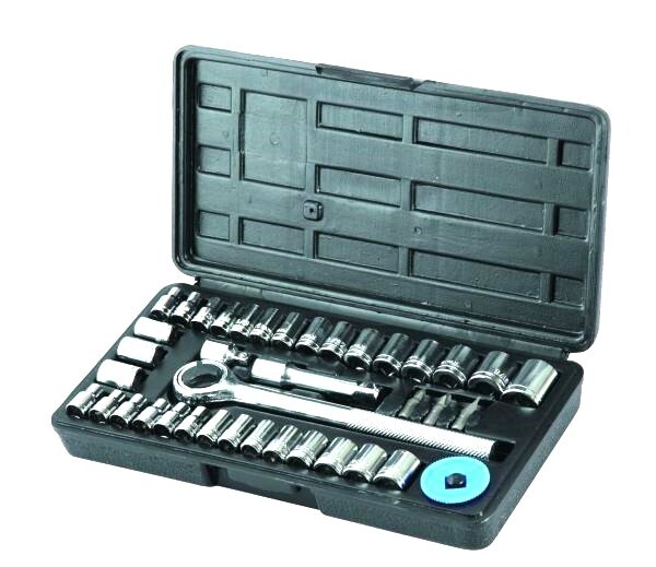 40pc DuraMax 1/4 & 3/8″ Drive Shallow Socket Ratchet Extension Bar Set #UB50051S