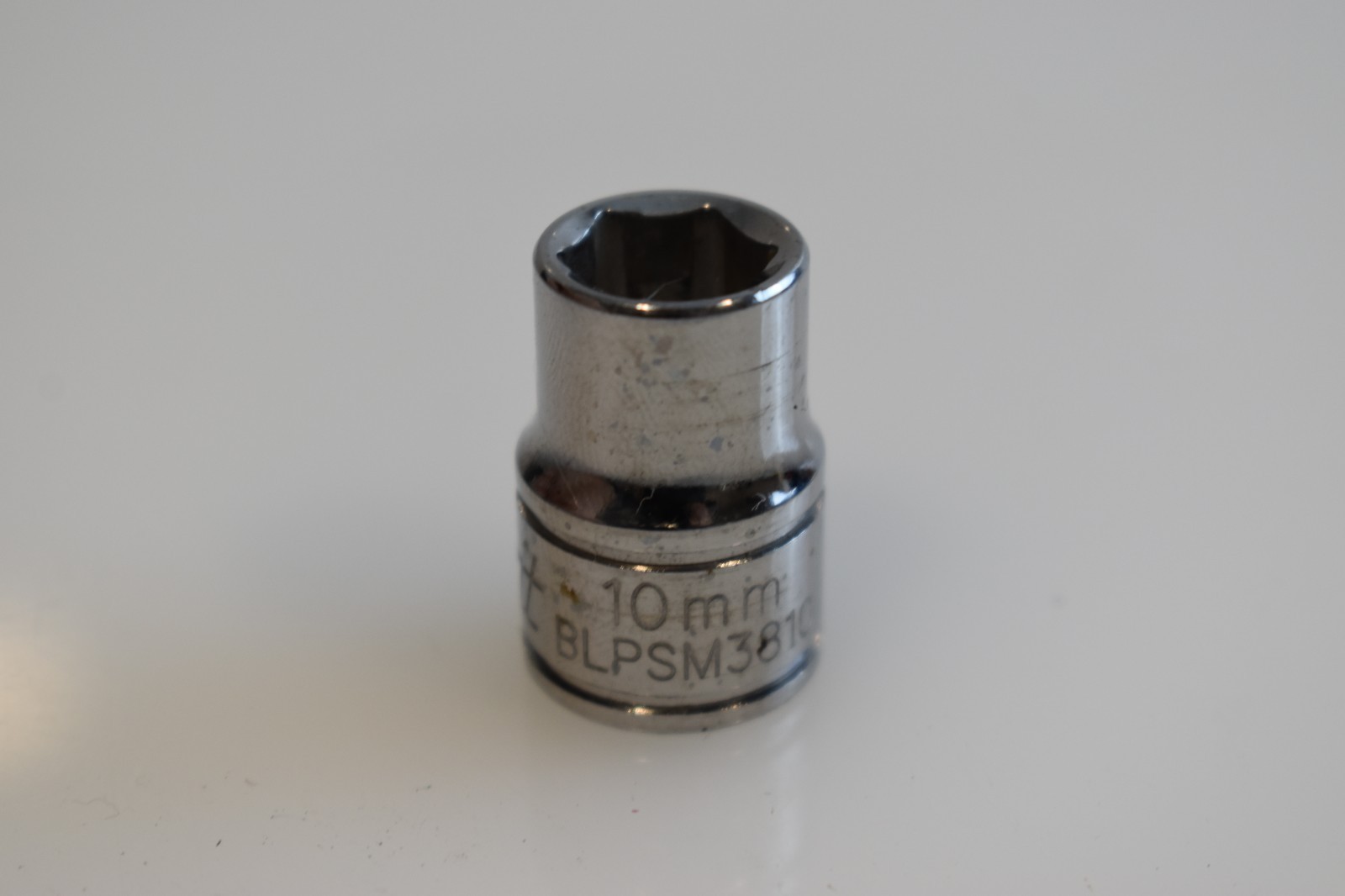 Blue Point Tools BLPSM3810 10mm Metric Shallow Socket 3/8″ Drive 6 Point Chrome