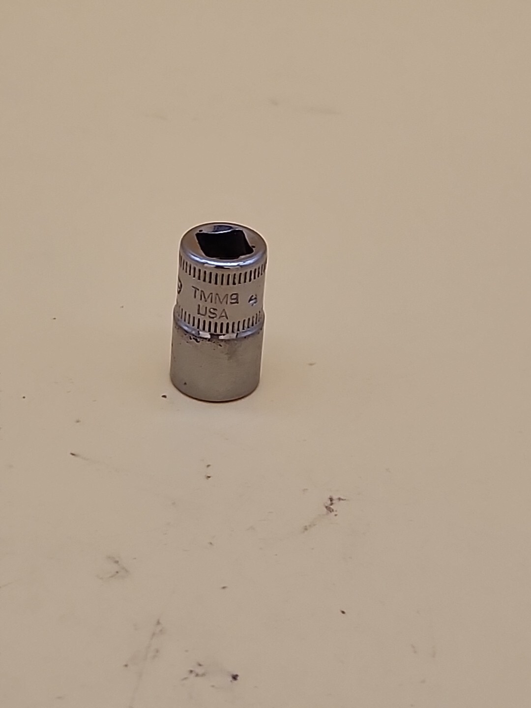 Snap-on Tools 9mm Metric Flank Drive Shallow Socket 6 Point 1/4″ Drive TMM9 USA