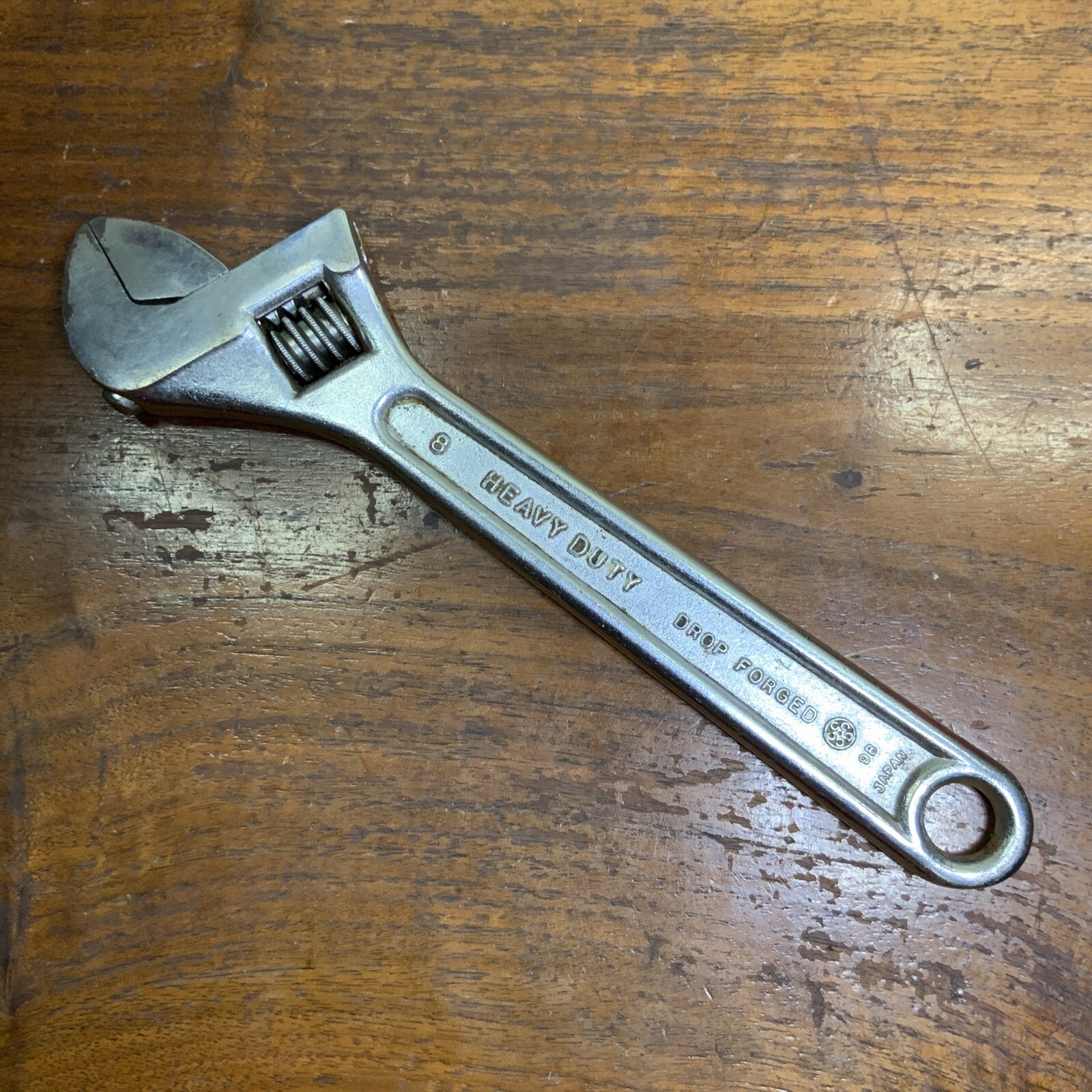 Vintage 8” Adjustable Wrench Continental American Japan