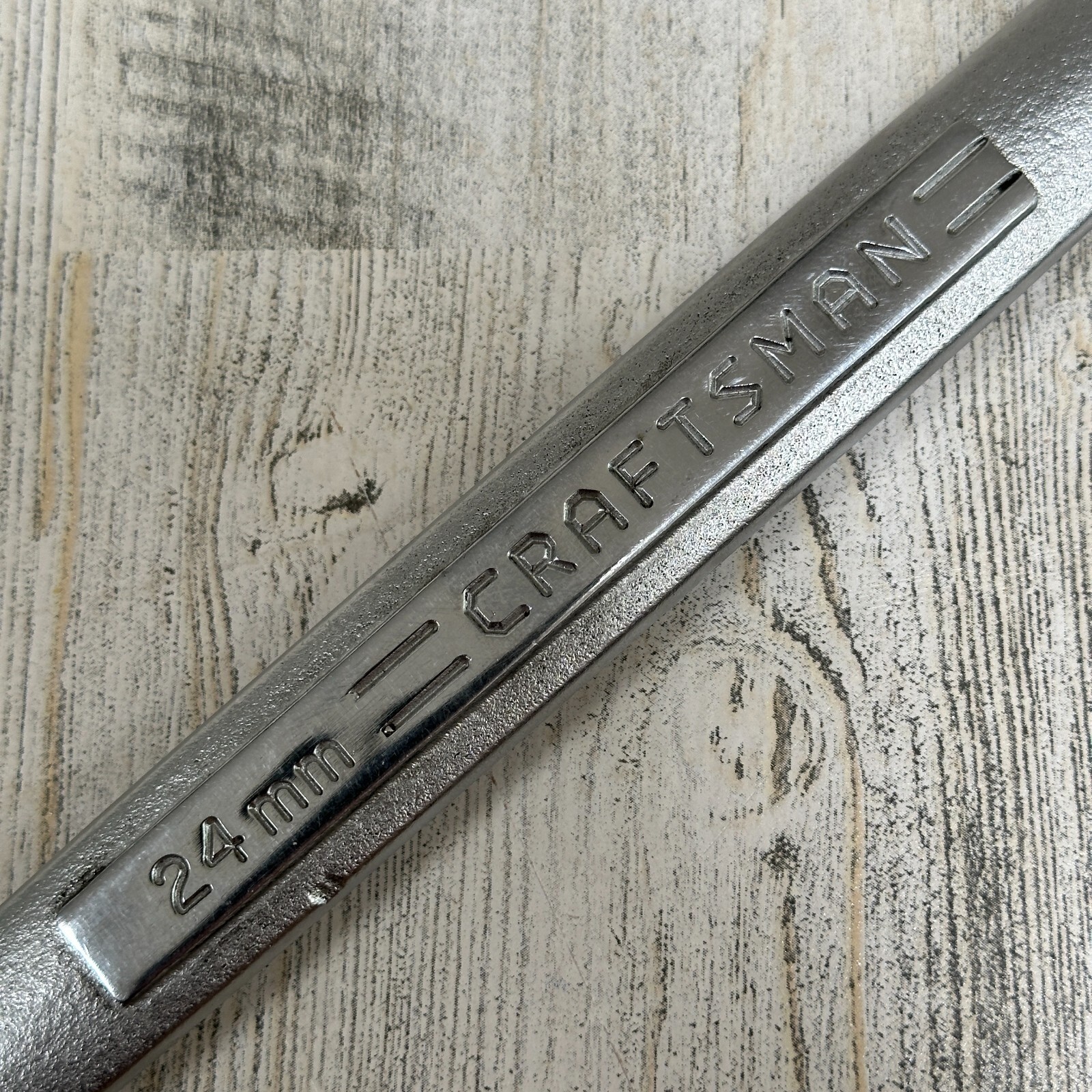 Vintage CRAFTSMAN 24mm Metric COMBINATION WRENCH USA -V- 42923