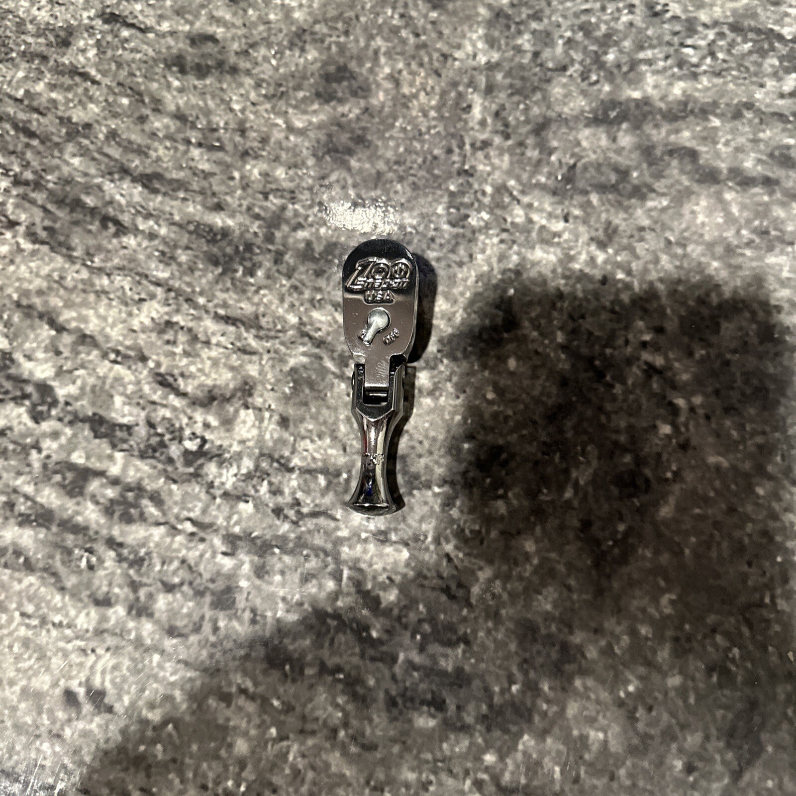 Snap On-™️ tkf72ce 100 year anniversary 1/4 drive stubby flex Head ratchet new