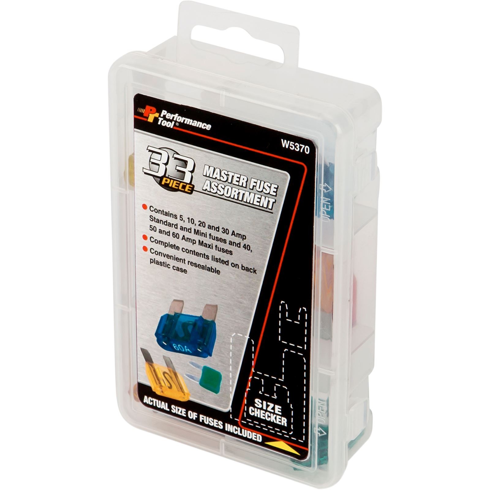 Performance Tool Fuse Assortment Master 33-Piece W5370