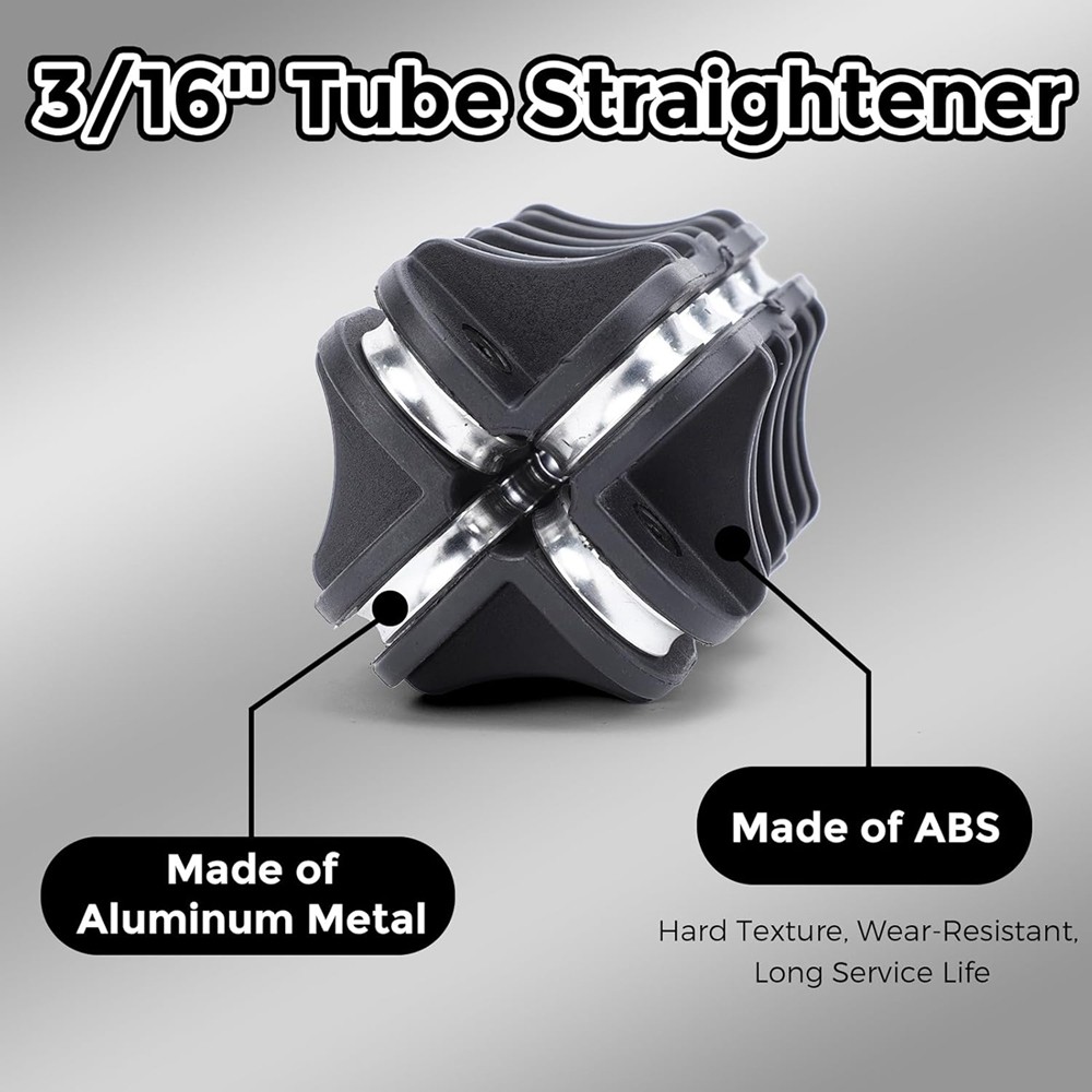 Handheld Tubing Straightener Brake Tool for Stainless Steel Copper Aluminum Tube