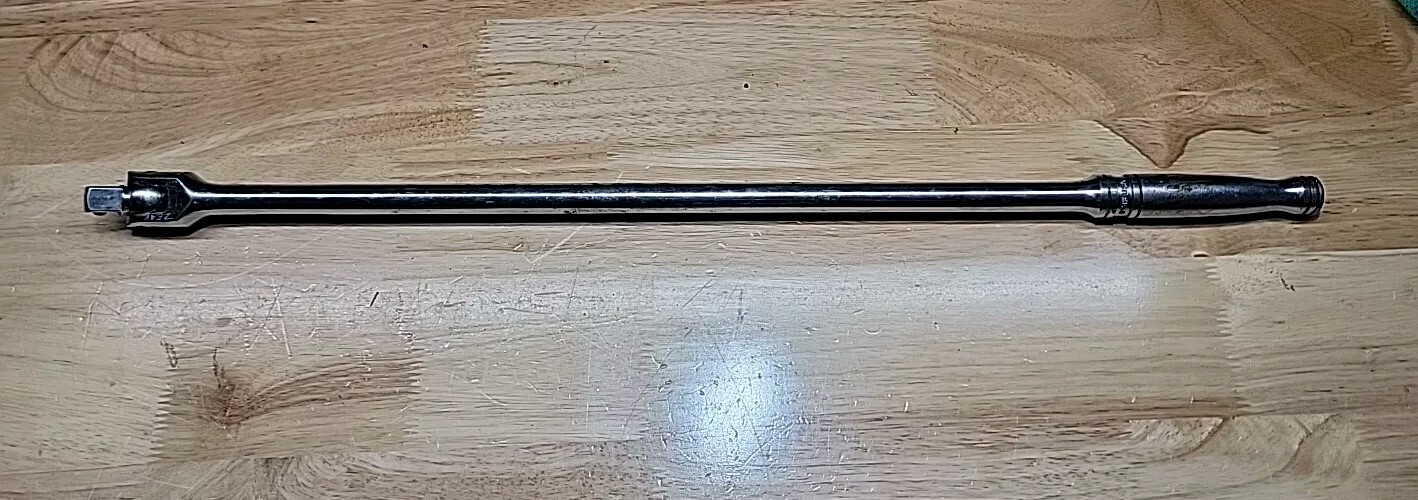 Snap-On Lot USA Long Handle Breaker Bars SN24B 16″, 18″ SN18A, Extension L-122