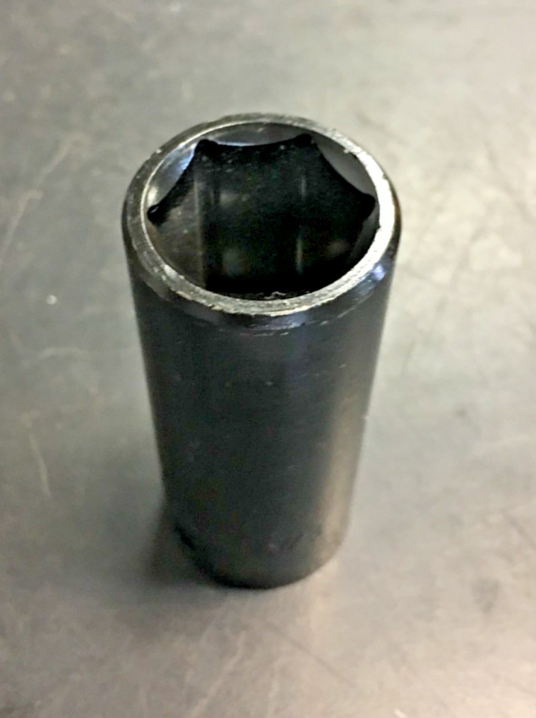7/8″, 22mm, Chrome Vanadium 1/2” Drive Impact Socket, 6-Point, Heavy Duty Tool