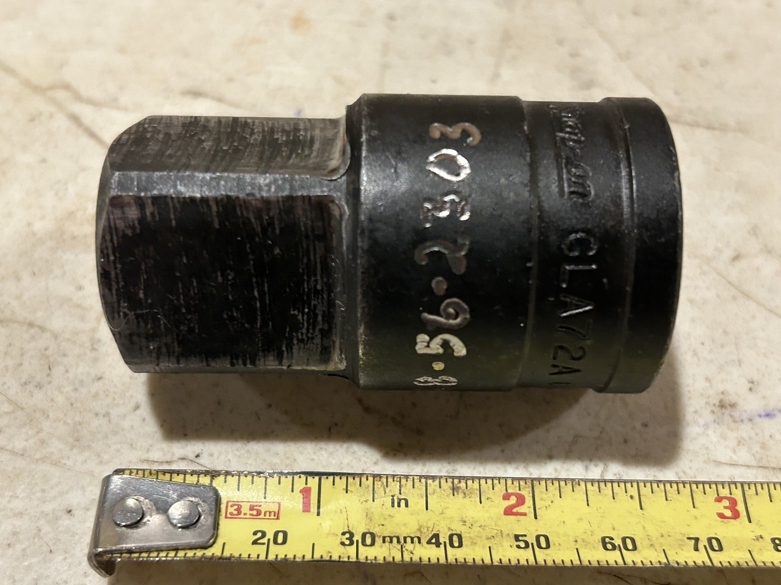 Snap-on GLA72A 3/4″ Female Square Drive to 1″ Male Square Drive Adaptor