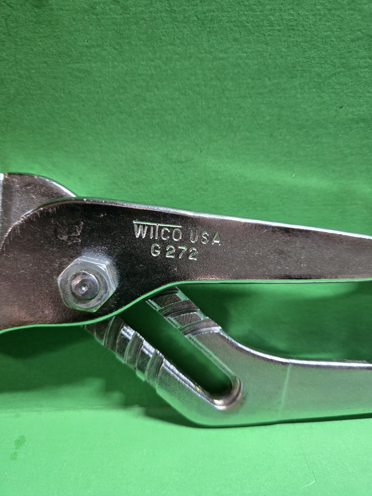 Witco G272 Pipe Wrench Tongue & Groove Joint Adjustable Pliers 12 3/4″ USA Made