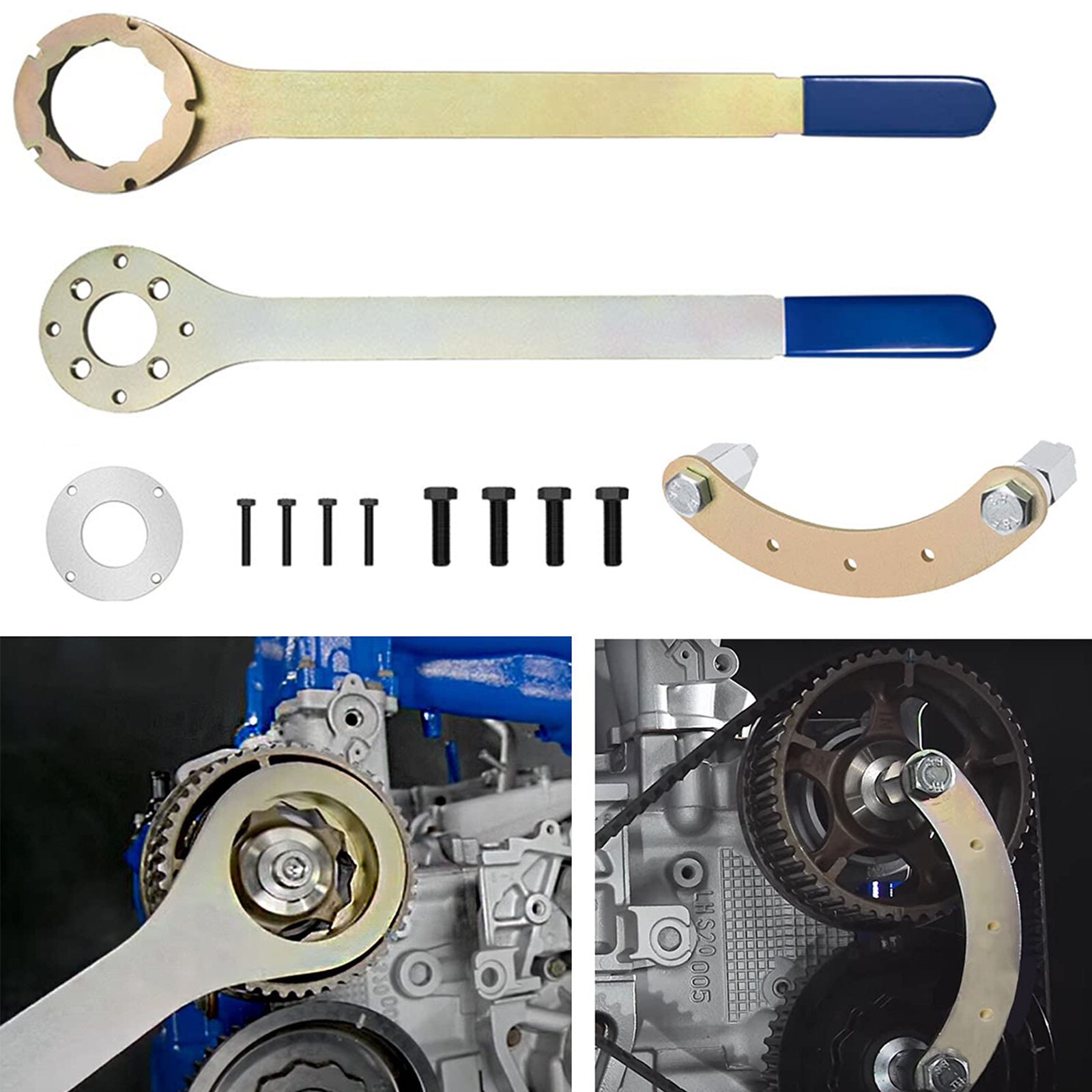 STD Intake/Exhaust Cam Sprocket Crank Pulley Camshaft Gear Lock Tool For Subaru