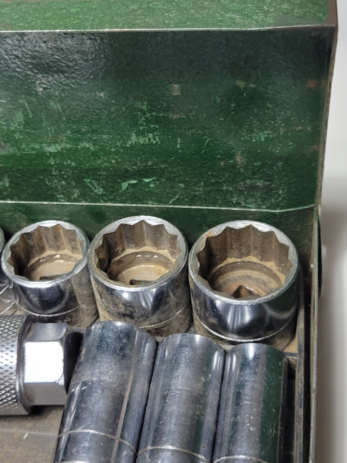 S-K Tools 24pc 3/8” Drive Deep & Metric Socket Set SK 45170 Ratchet + Extension