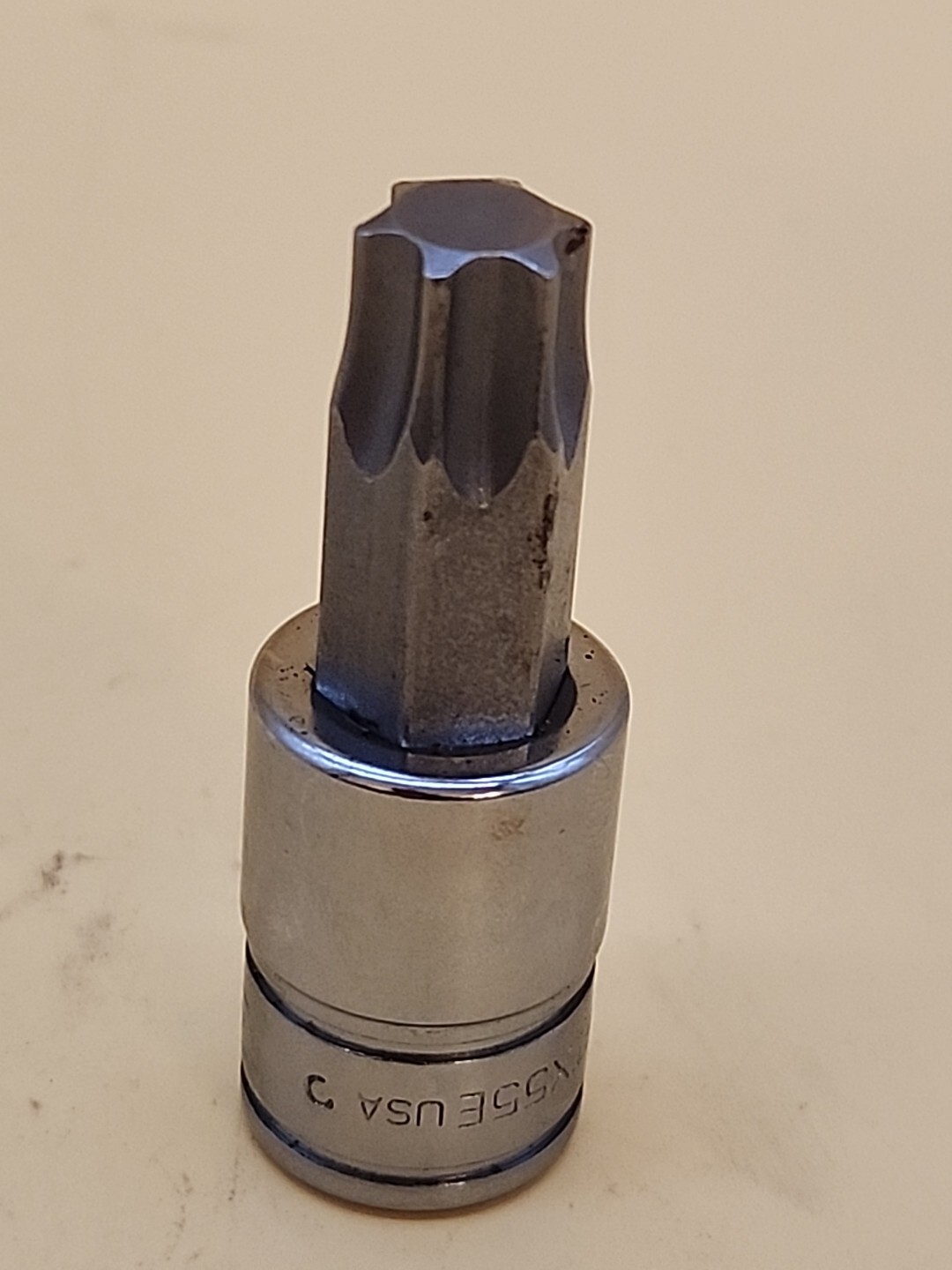 Snap-on Tools FTX55E 3/8″ Drive T55 Torx Bit Driver Socket USA
