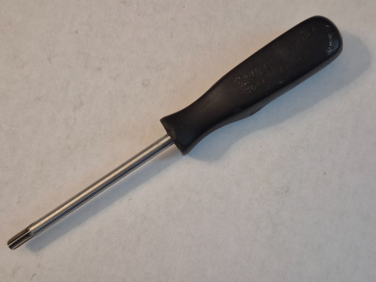 Snap-On Tools SSTX27 T27 TORX Screwdriver Standard Black Plastic Handle USA