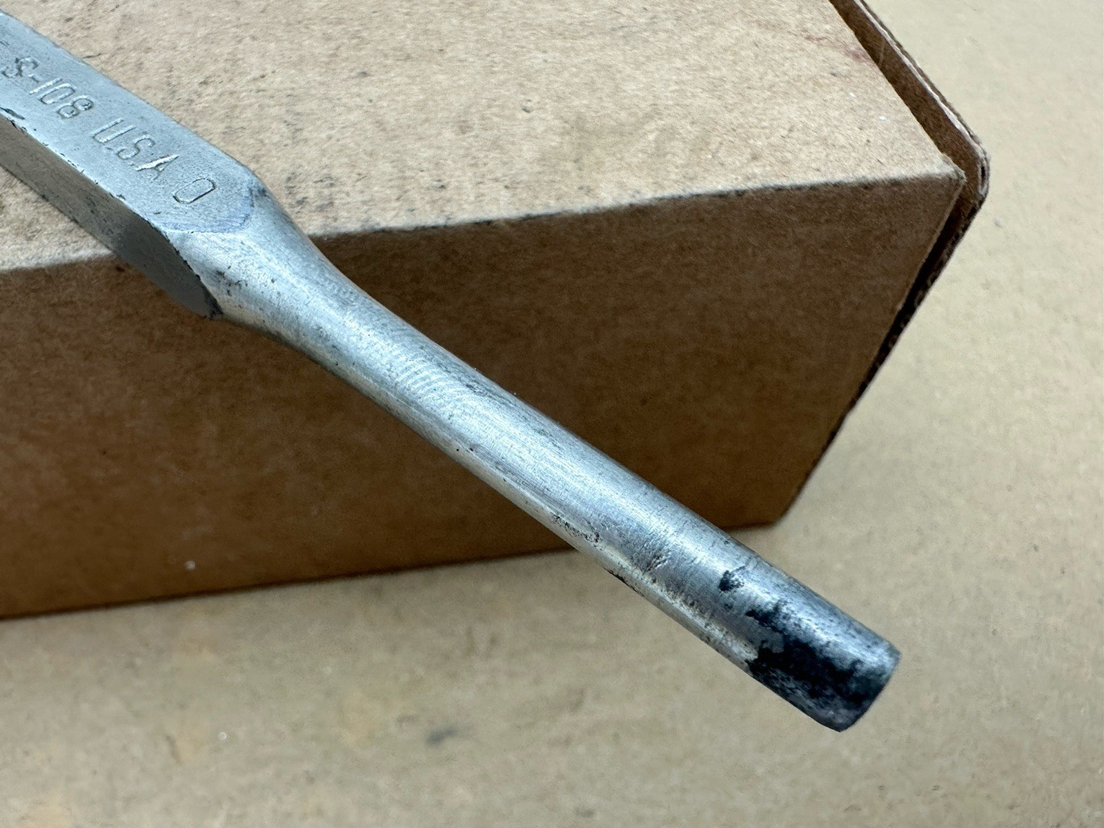 Vintage Blue Point Supreme S-108 Pin Punch Made In USA Fair Shape 5-3/8” Long