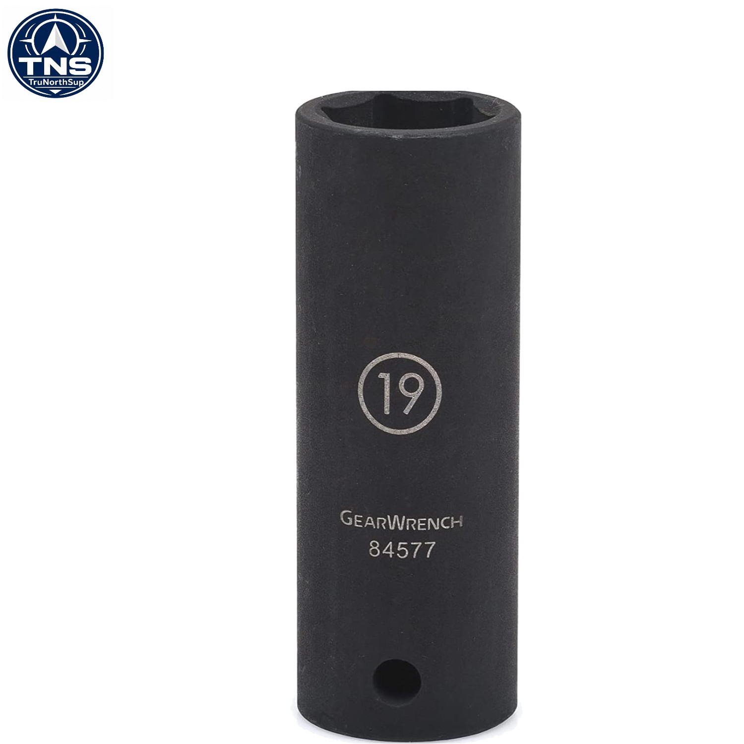 Professional-Grade 19mm Deep Impact Socket – Chrome Molybdenum Construction