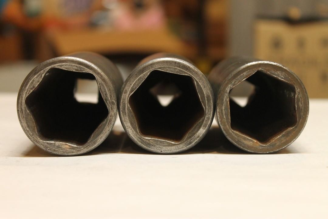 Lot of 6 MATCO Tools DTL4903* 1/2″ Drive 6 Pt. Deep Sockets Metric ^