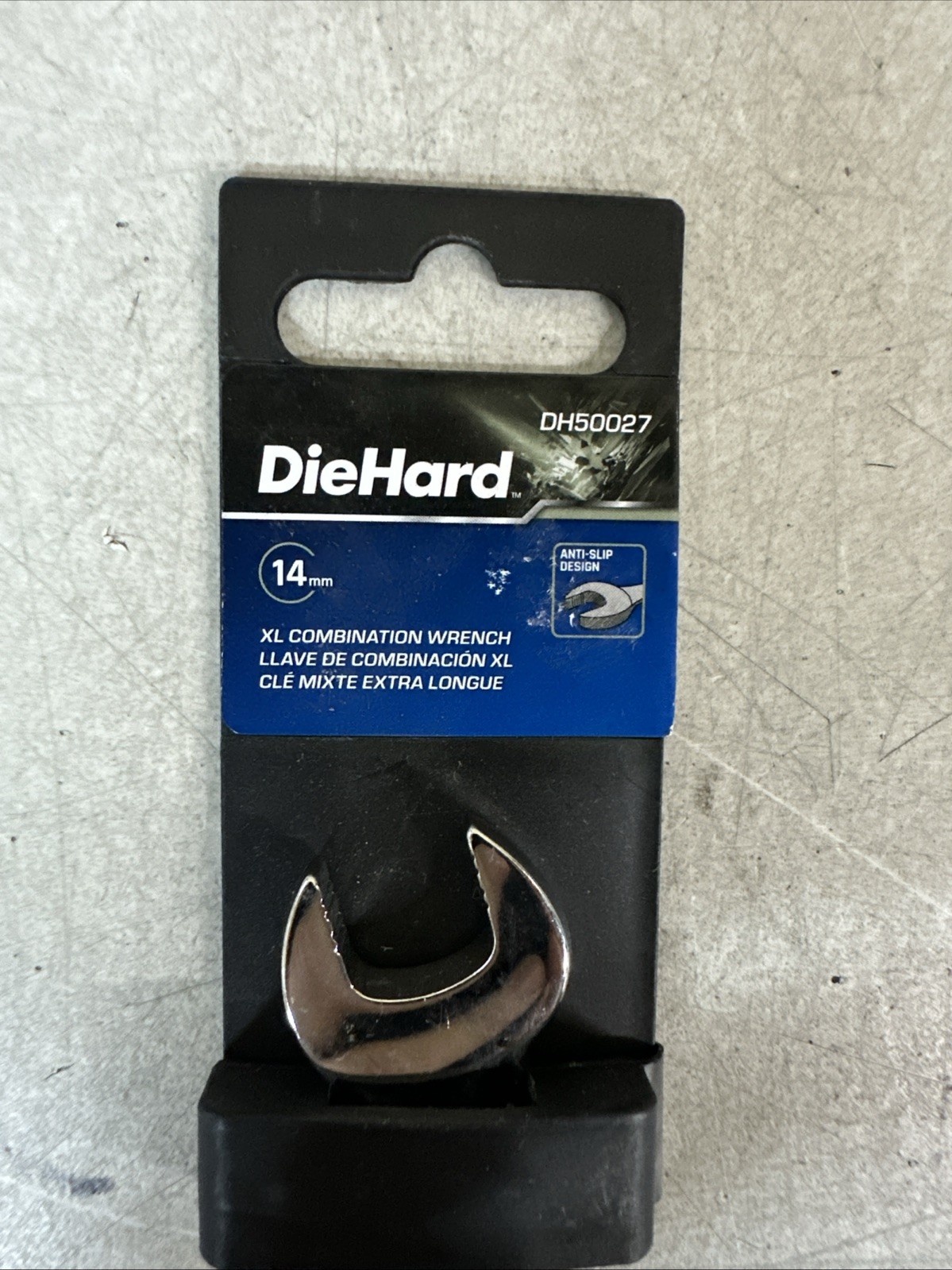 NEW DieHard XL Combination Wrench 14mm PN: DH50027