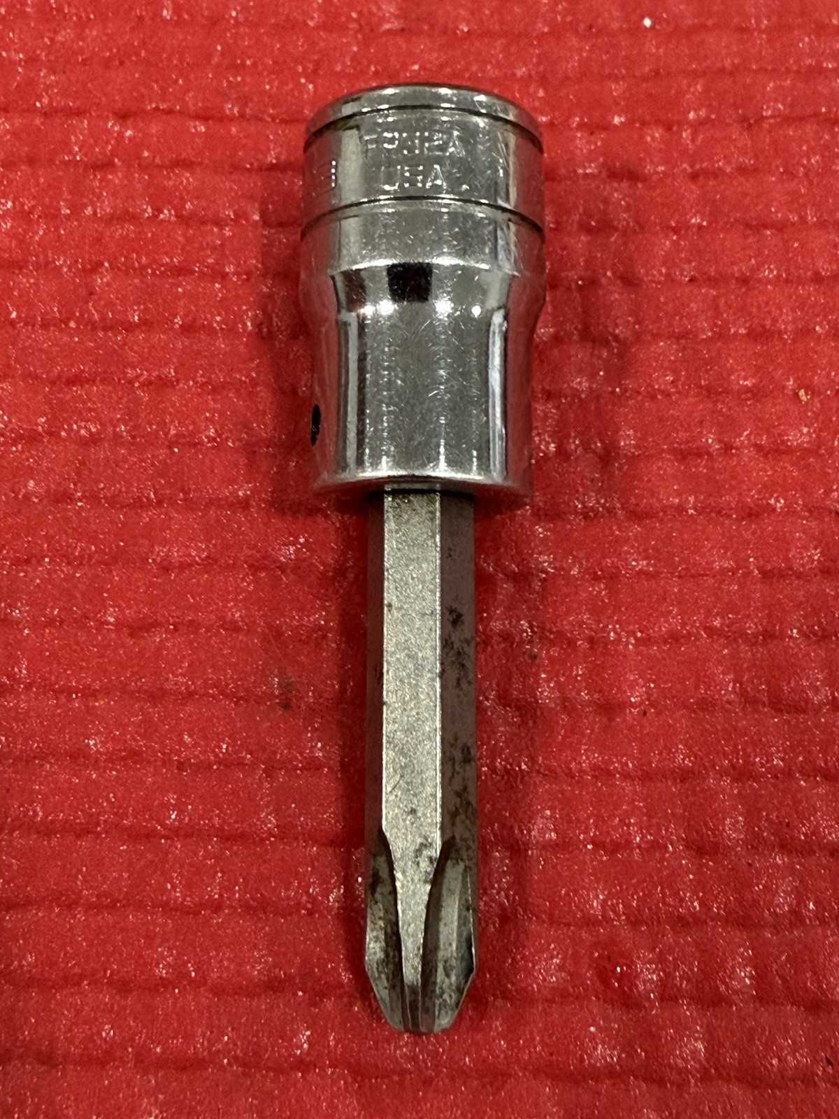 Snap On, 3/8” Drive, #3 Phillips Socket Drive Screwdriver FP32A, USA Made #b