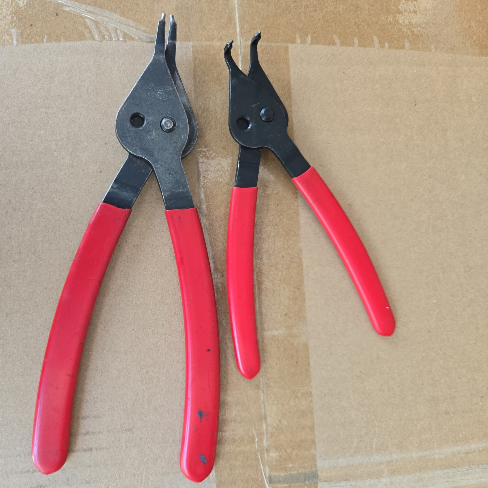 Blue Point Snap Ring Pliers PR-34a & PR-129a Internal External Used Hand Tools