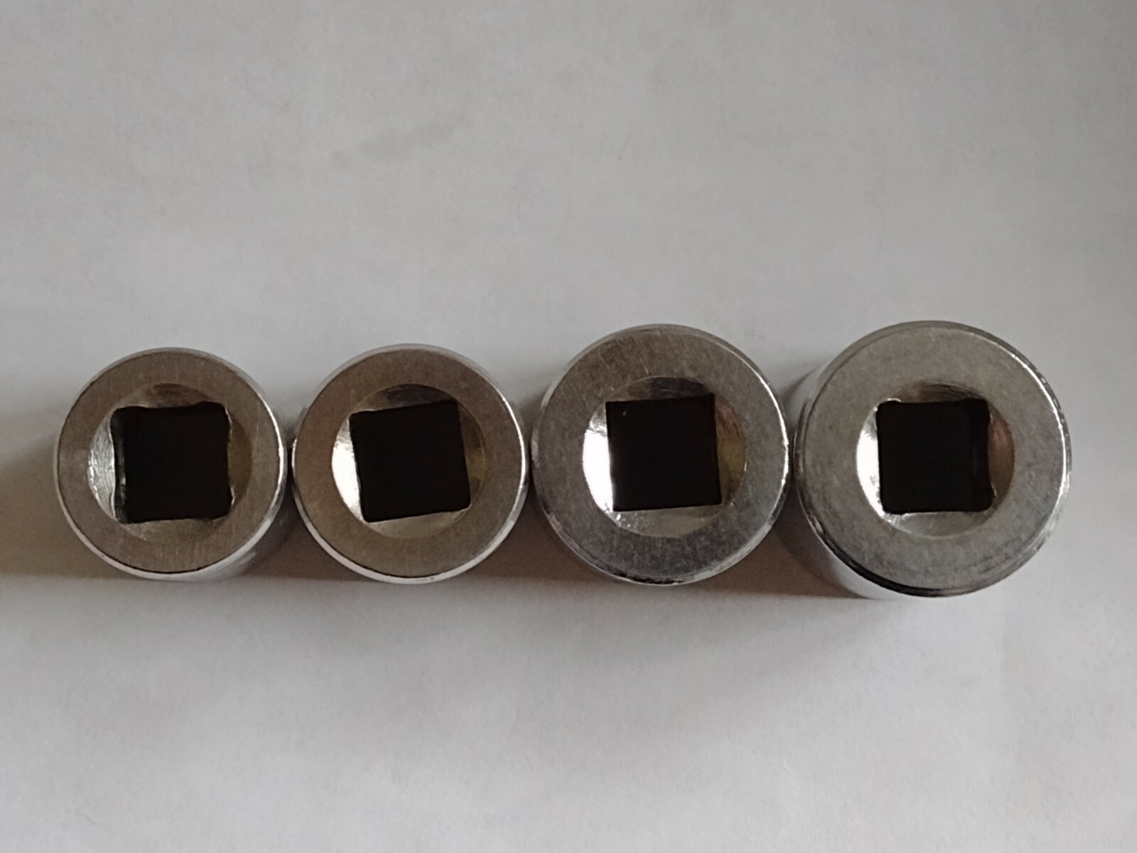 Set of 4 Vintage Herbrand 3/8” Drive Sockets