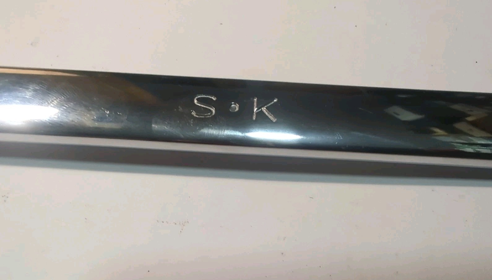 Nice S-K Tools 1” 88232 12 Point Polished Chrome Combination Wrench USA