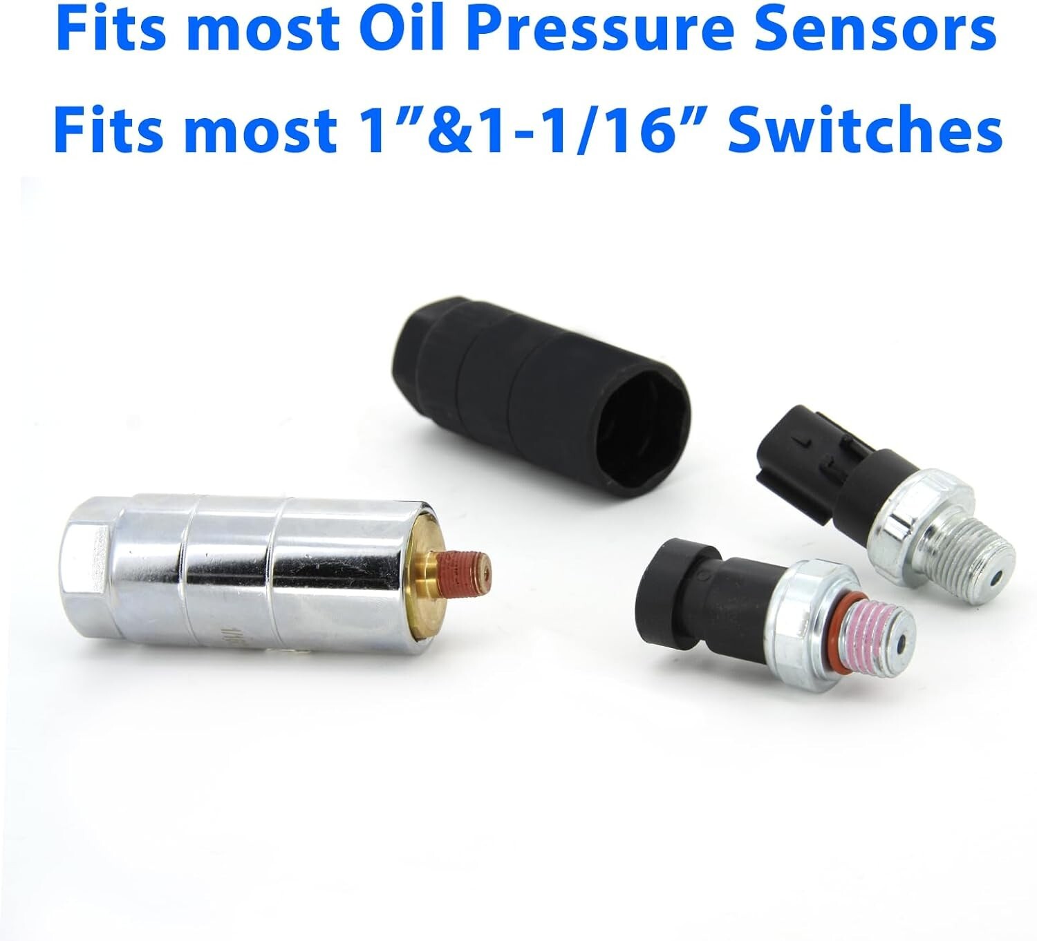 Oil Pressure Switch Socket 1 1/16» x Up To 2-5/8» Fits 3/8» Drive/1 1/8» Hex