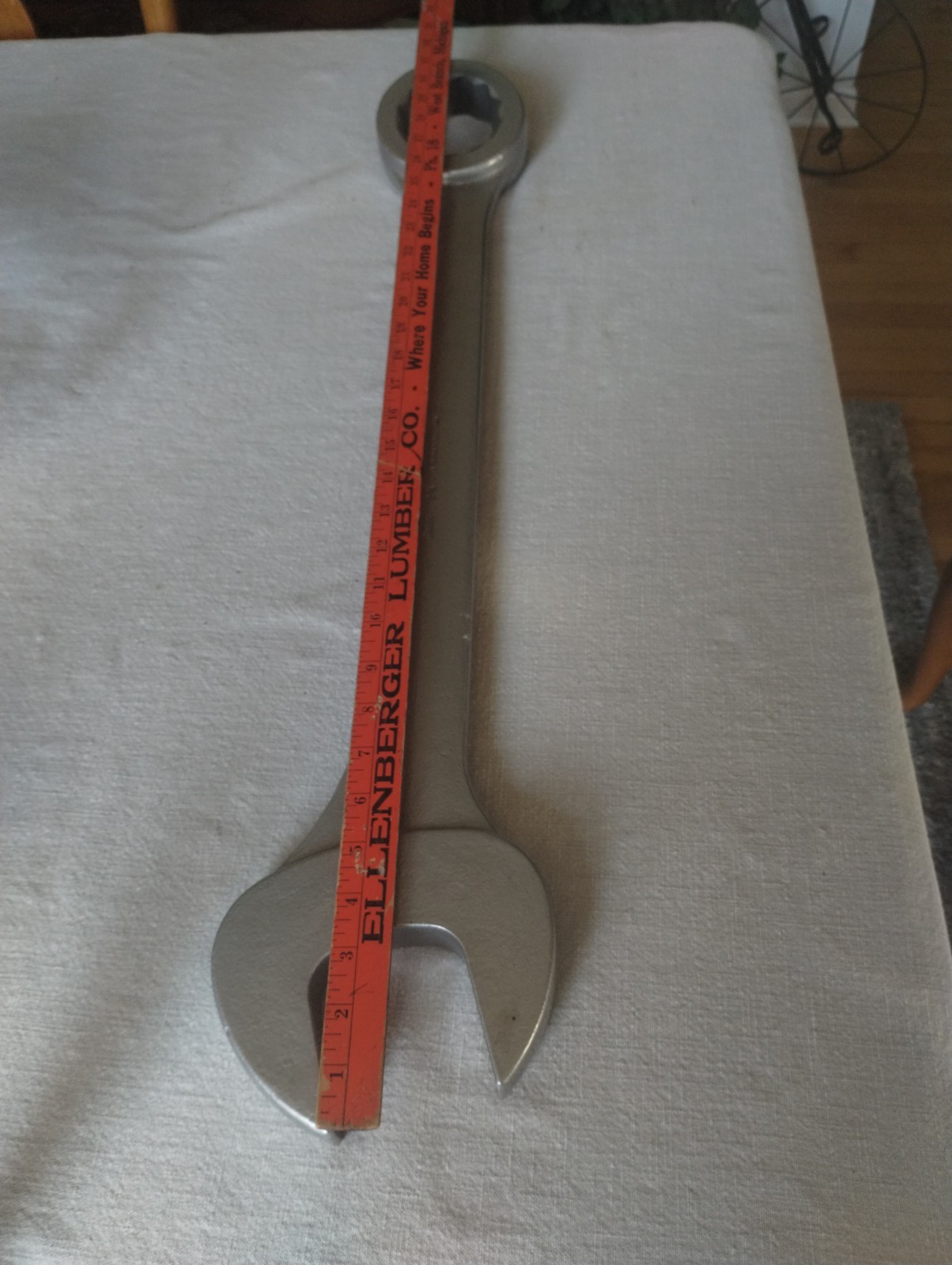 Snap-on Tools Giant Wrench 31″ Jumbo 2 7/8 Prop Wall Mount N782982.88 Rare Find