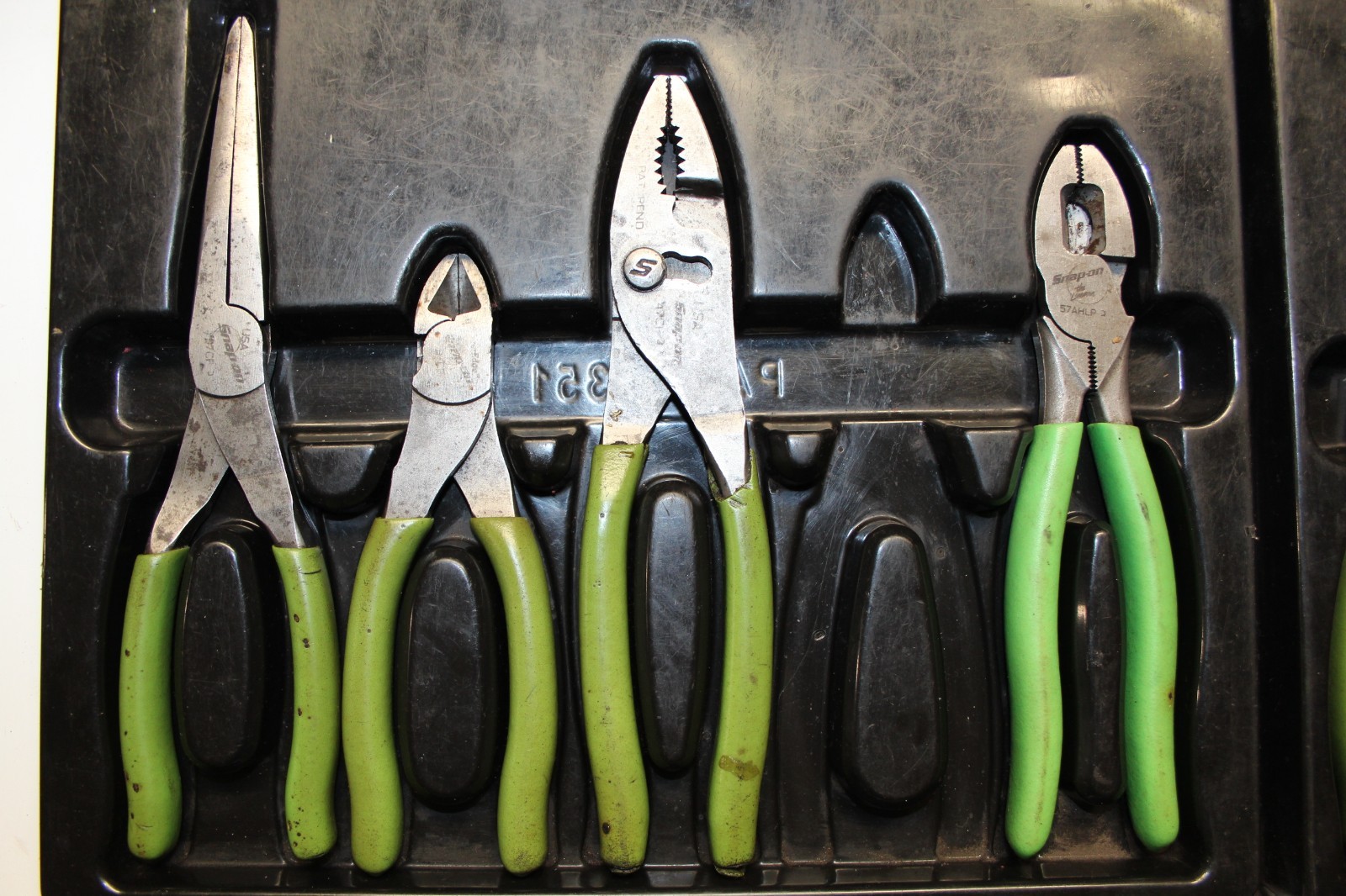 SNAP-ON TOOLS 8-PIECE PLIERS CUTTERS WIRE CUTTER & CRIPMER Lineman’s Plier SET