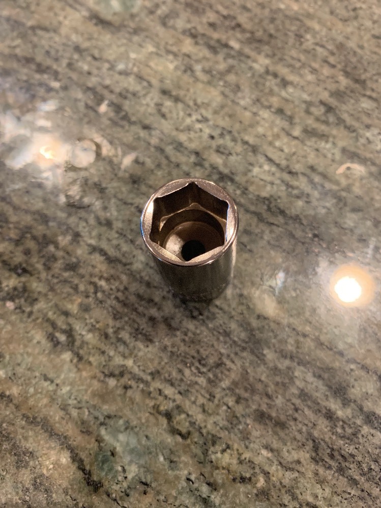 Snap-on tmms15 15mm 1/4″ drive metric semi deep 6 point socket