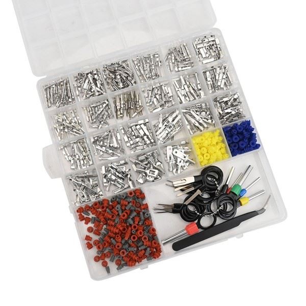 Pin Connector Wire Terminal Kit 660 Pieces with Multiple Sizes for Flexibility