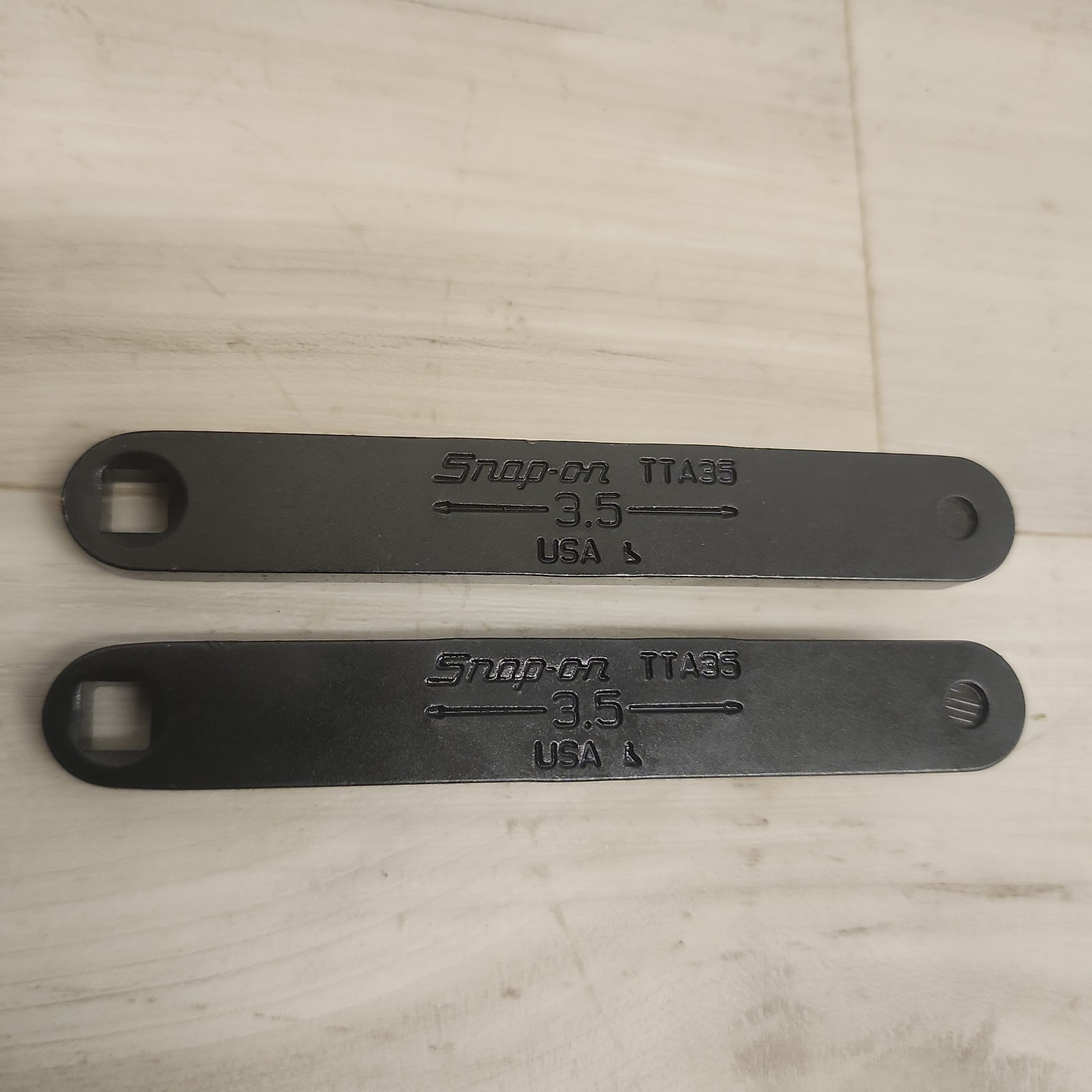 Lot of 2 Snap On Tools 1/4″ Drive Female/Male Torque Adaptor, Part# TTA35