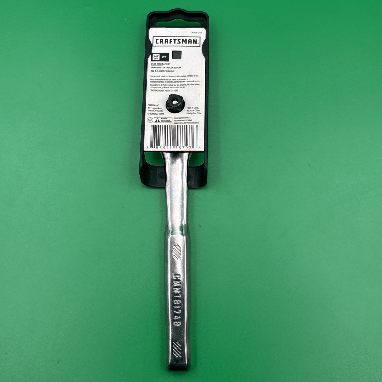 Craftsman 3/8″ Drive Quick Release Reversible Ratchet CMMT81748