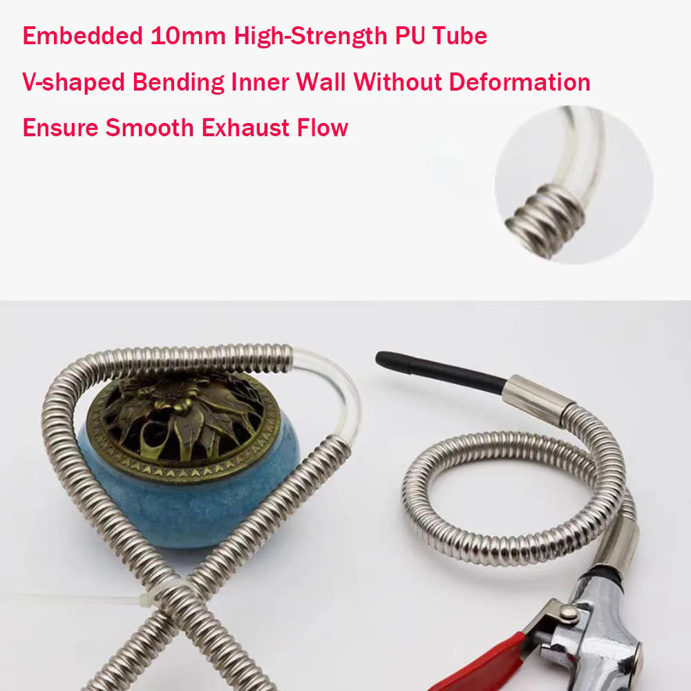 Universal High-Pressure Dust Removal Gun Air Blowing Woodworking Air Blowing Gun