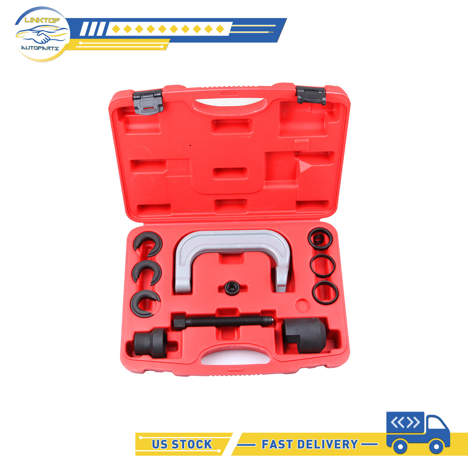 13PCS UPPER CONTROL ARM BUSHING TOOL FOR FORD FOR GM FOR CHRYSLER US STOCK