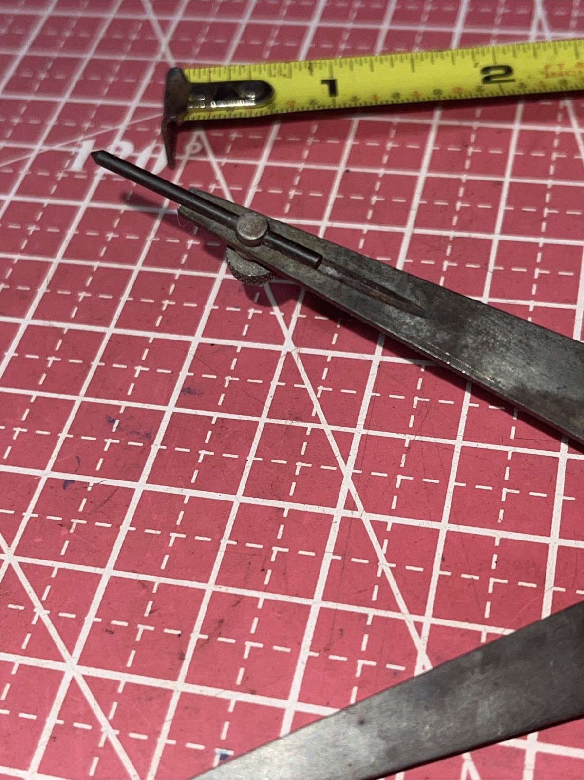 Brown & Sharpe USA No 835 Firm Joint Hermaphrodite Caliper Vintage Early Model