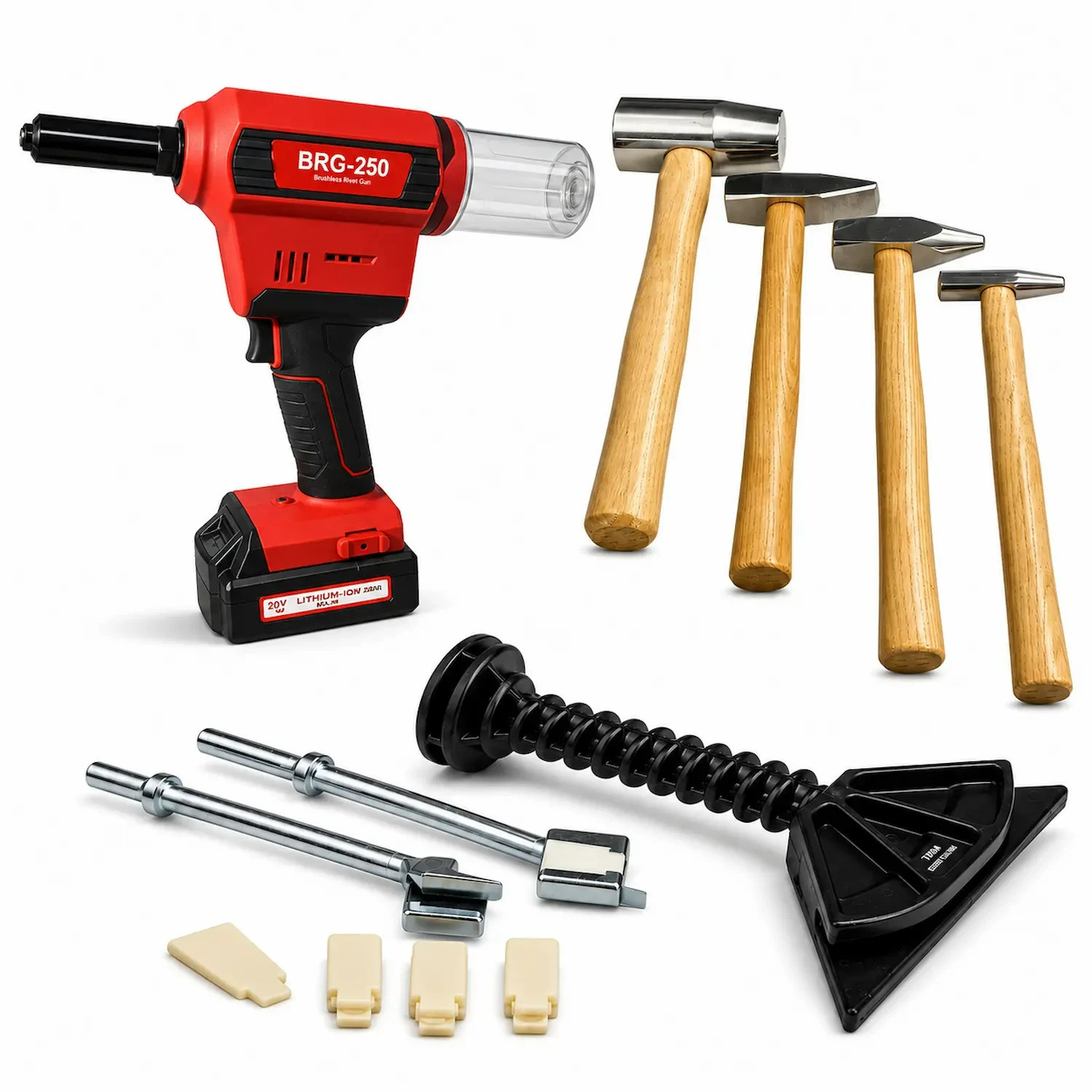 Aluminum Small Tool Kit – GM & Ford Compliant with RIV508 Rivet Gun