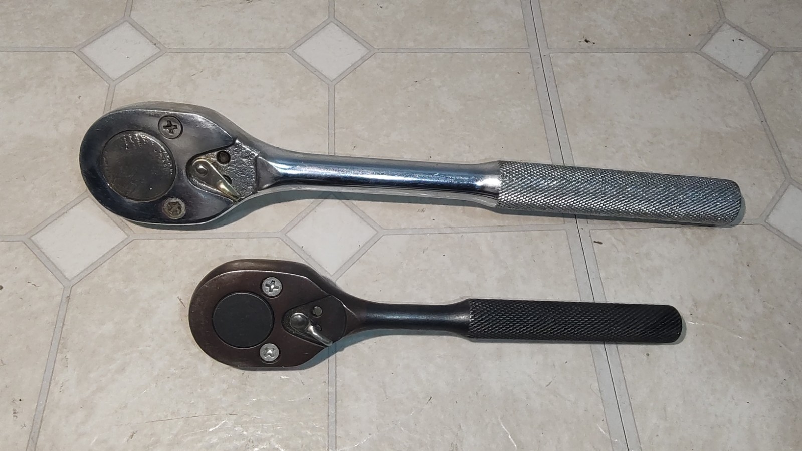 PROTO Pear Head 5249BL 3/8″ Drive W/ 5449 1/2″ Drive Ratchet Set & Adapter