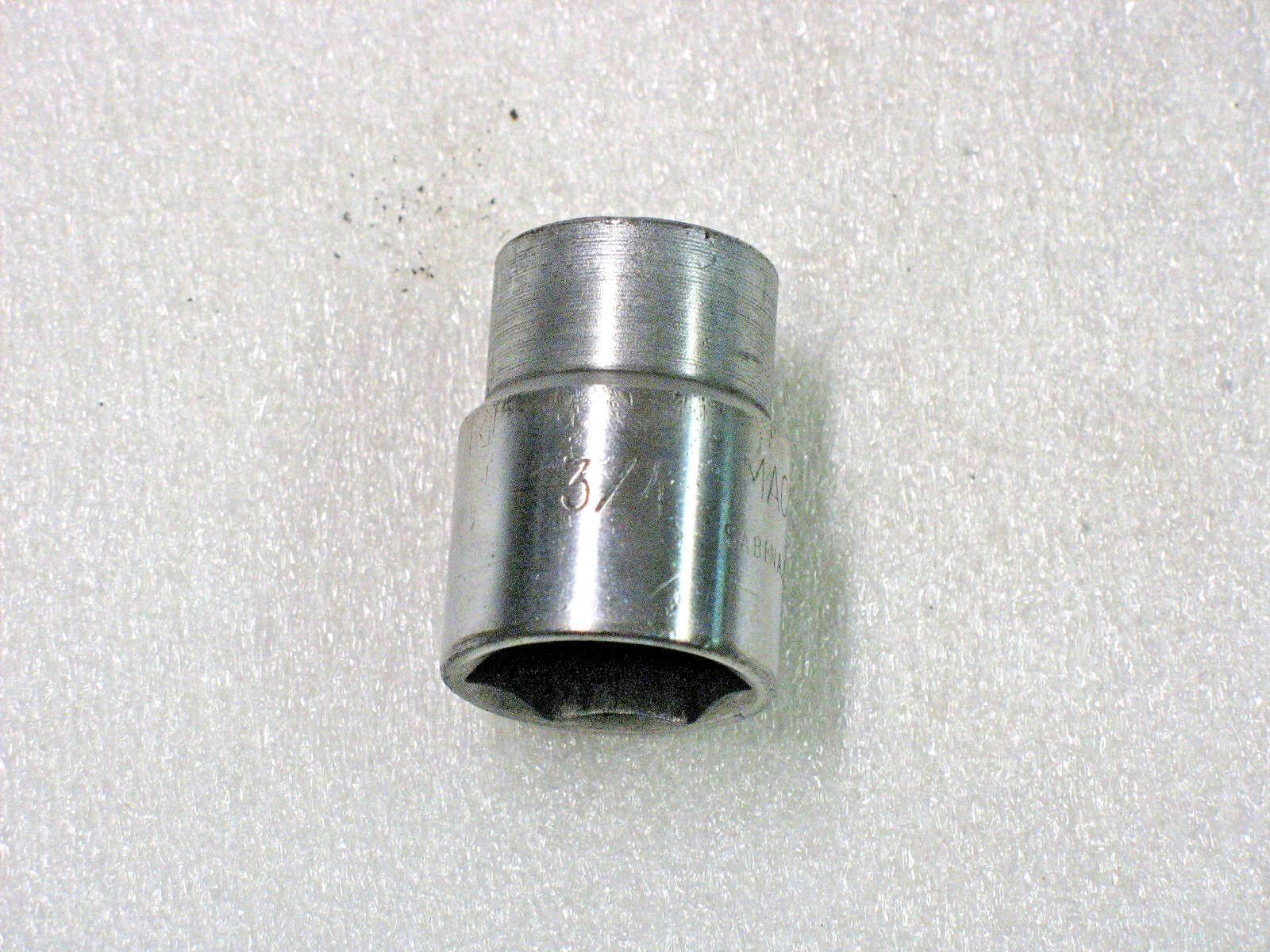 Mac Tools Sabina, Ohio 3/4″ 6 Point Shallow 1/2″ Drive Chrome Socket V246
