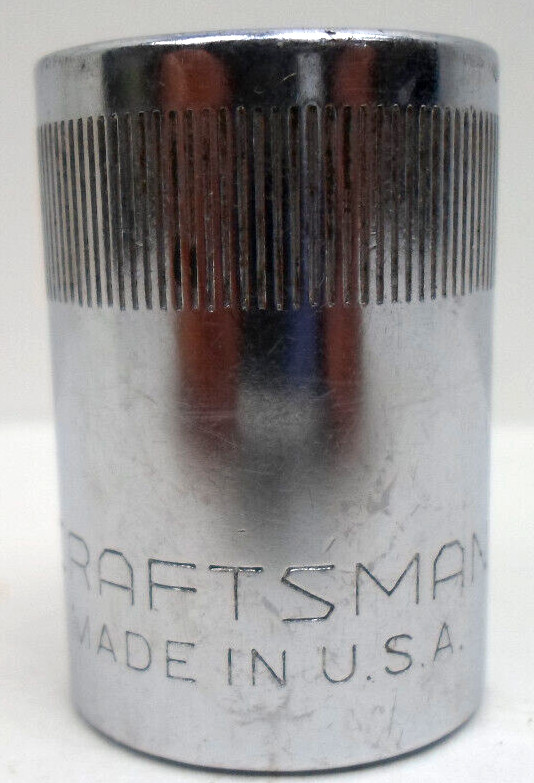 Craftsman 1/2″ Drive 12-Point 19mm» Metric Socket V 44238 (O17711-1M .RO) S1