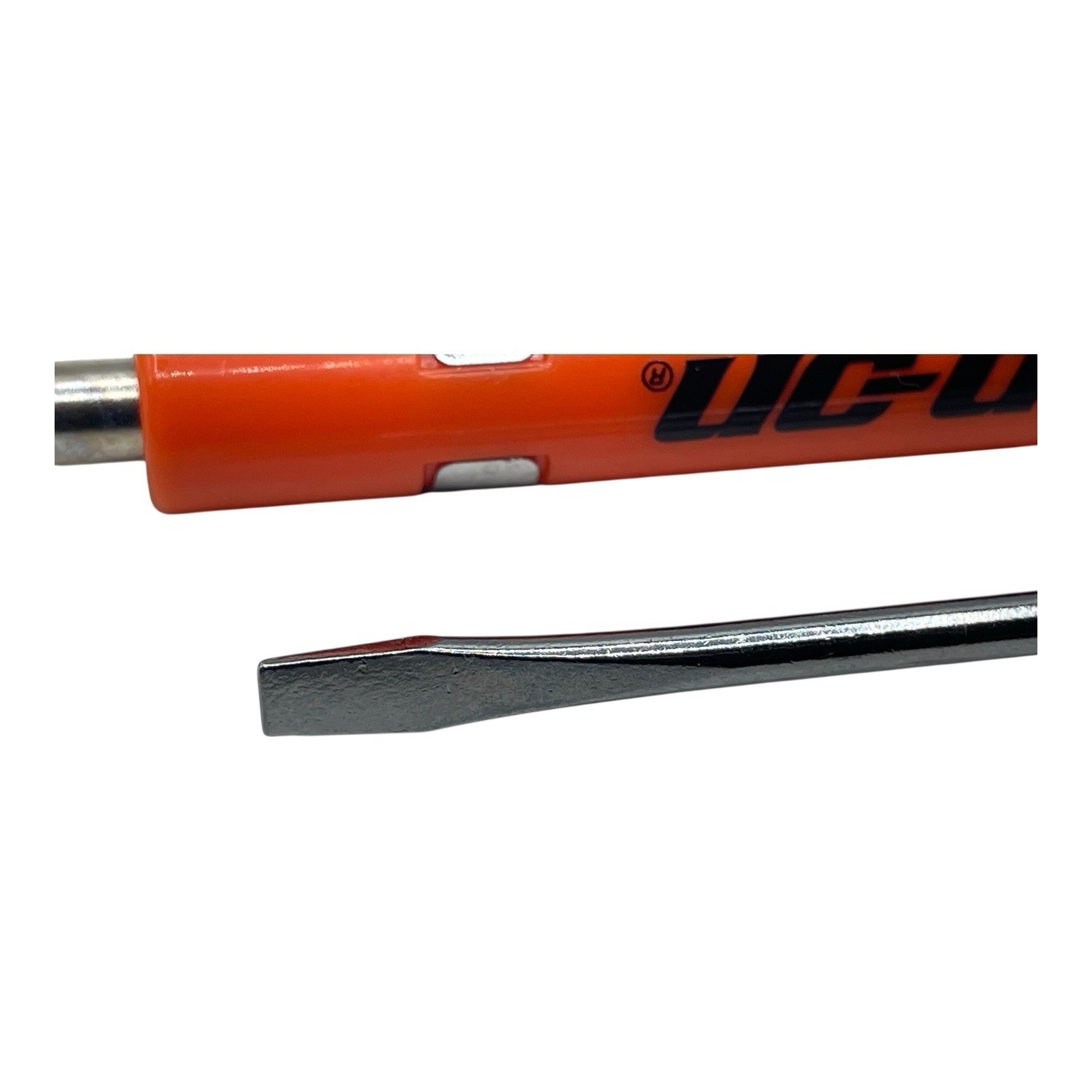 3 Pack Snap On Orange Pocket Screwdriver Flat Tip Blade and Magnetic End