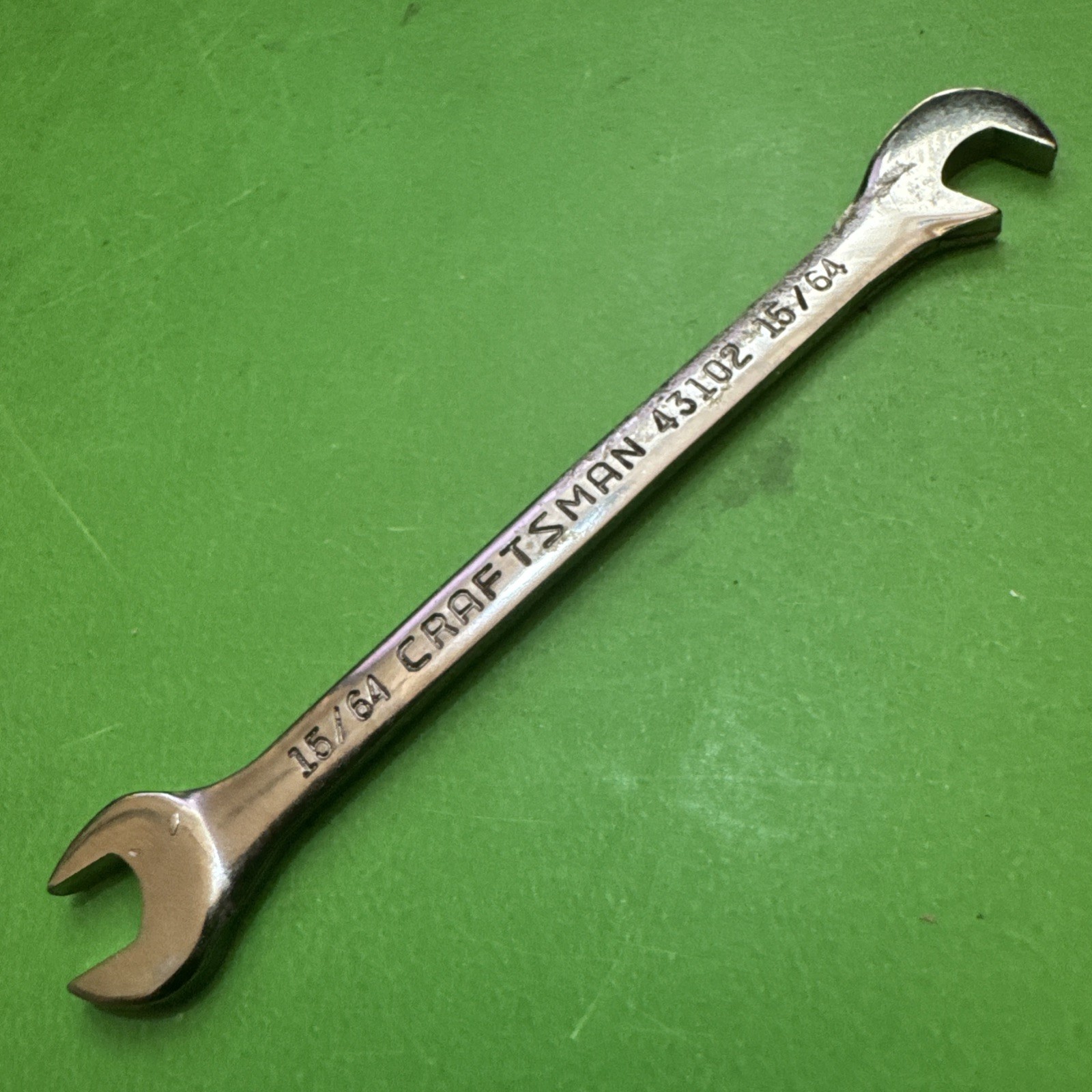 Vintage Sears Craftsman Super-Tuff 8 Piece Open End Ignition Wrench Set 9_4306
