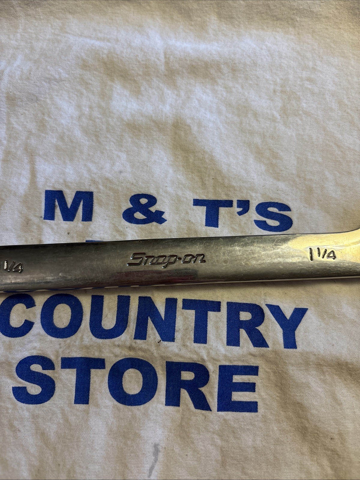 2001 Snap-on USA 1-1/4″ SAE Chrome Four-Way Open-End Angle Head Wrench VS40B